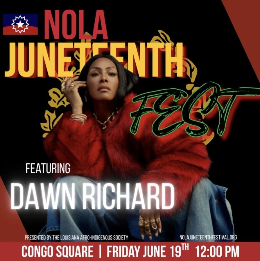 NOLA Juneteenth flier