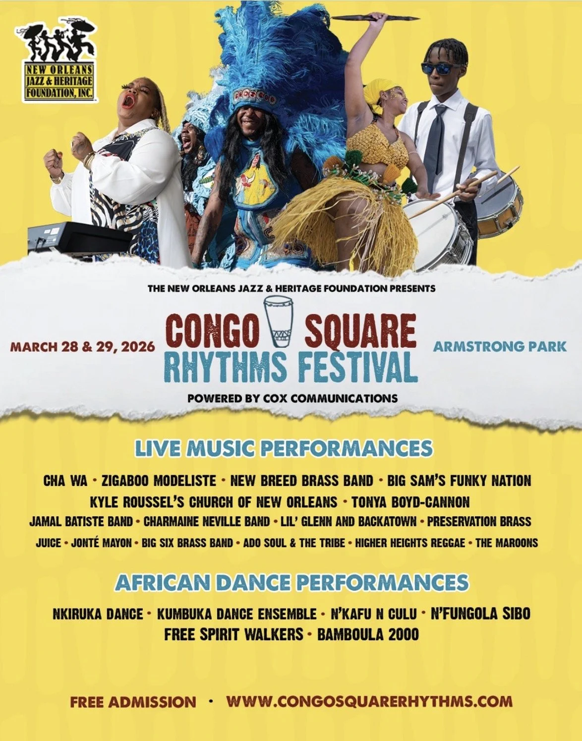 congo-square-rhythms-fest flier