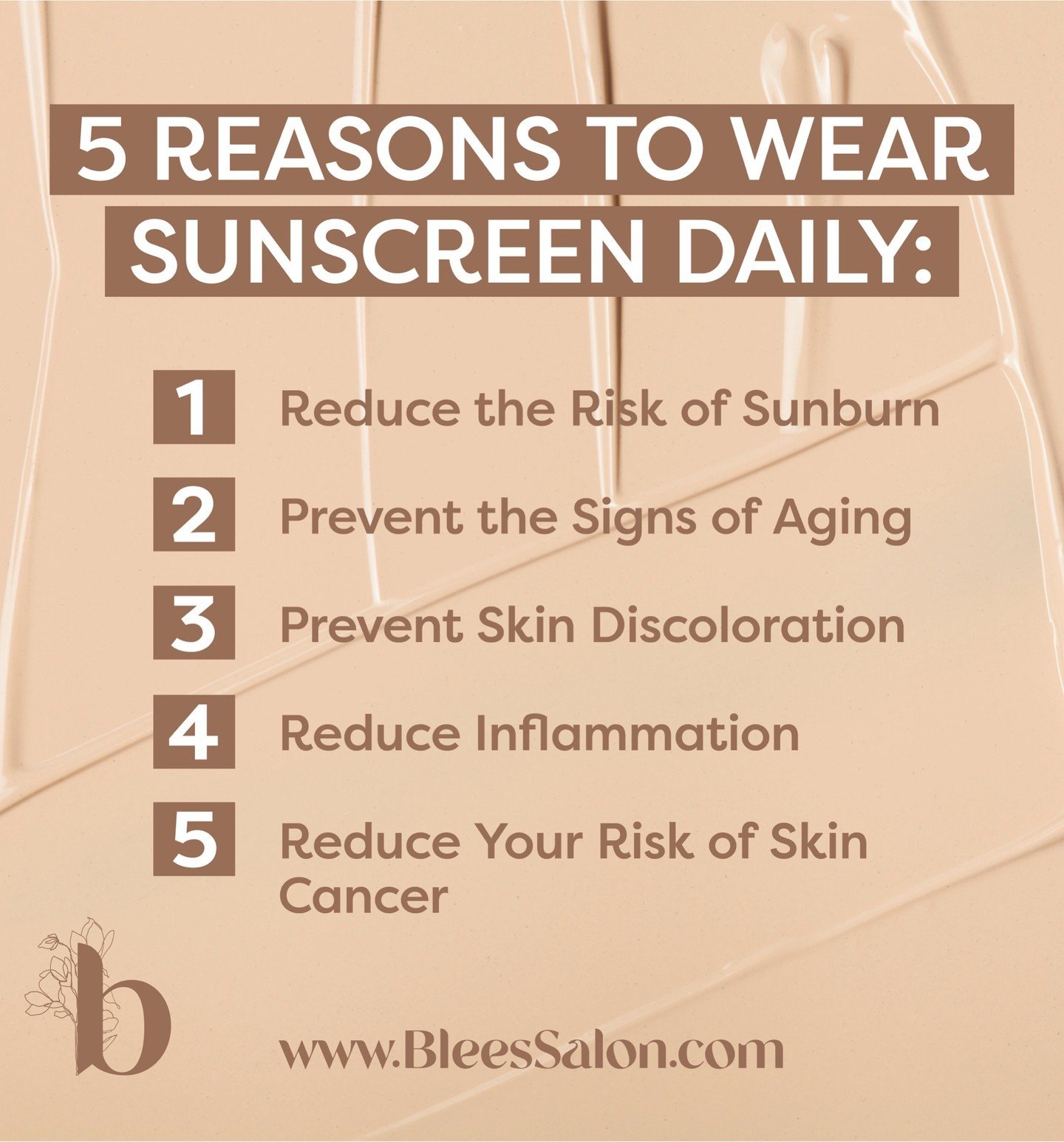 Wear your SPF daily!! It is such an important part of your routine and skin health 🌞
 #skincareroutine #skincare #skinessentials #skintips #facecare