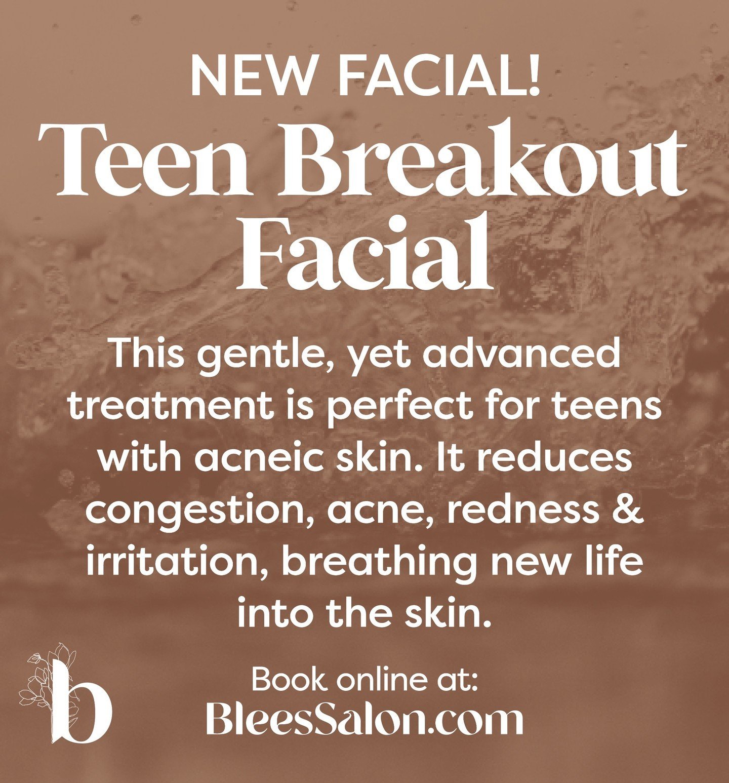 We have a new facial just for teens with acneic skin. This facial has the perfect balance of properties that are calming yet advanced. Book yours online today or give us a call at (518) 585-2557. #esthetician #aesthetician #aestheticianlife #licensed