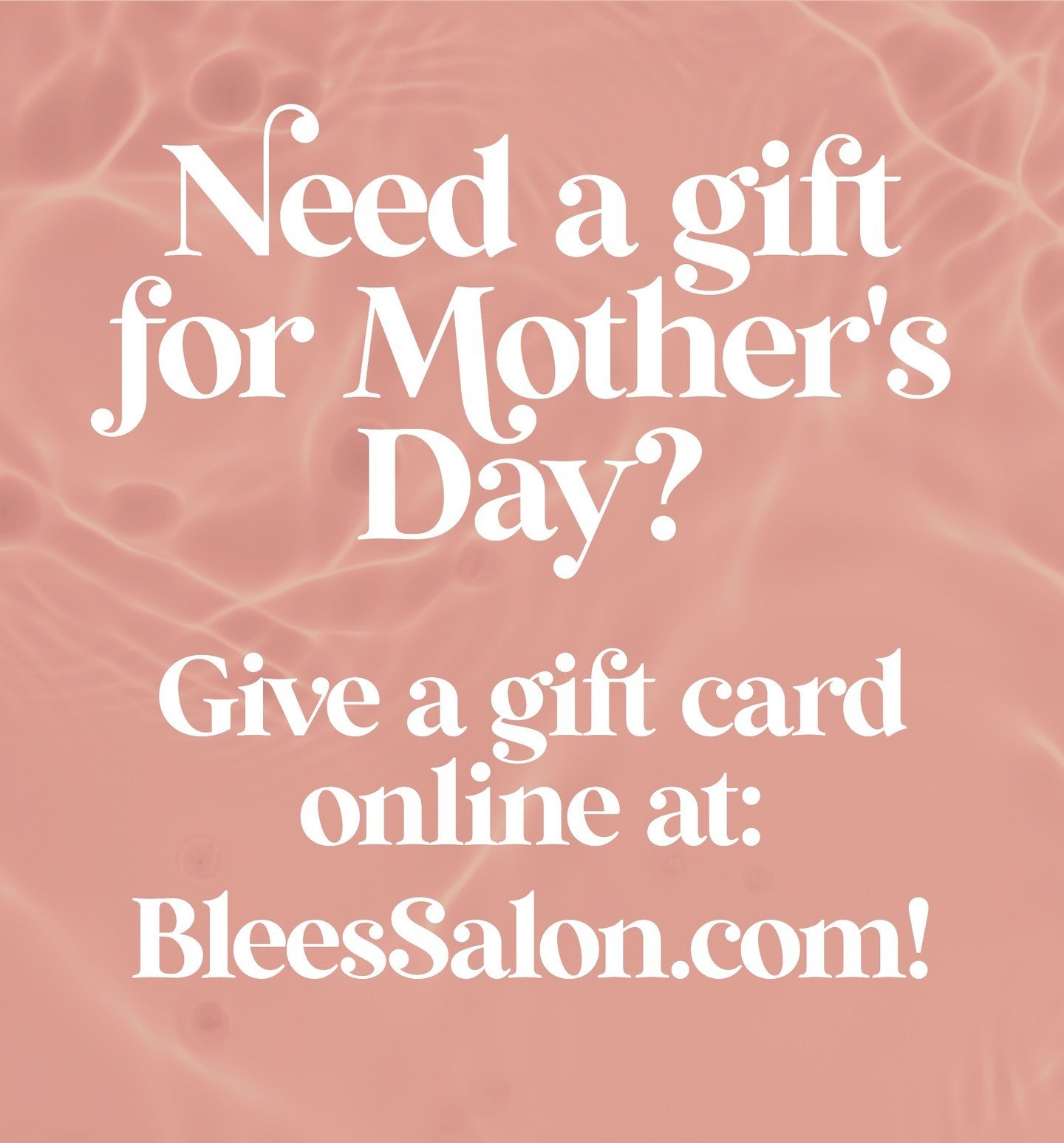Wishing all the Moms and Caregivers a Happy Mother's Day this weekend! Gift cards can be used on all services and products in the salon. Go to BleesSalon.com or call (518) 585-2557.
#mothersday #happymothersday #lovemakesafamily