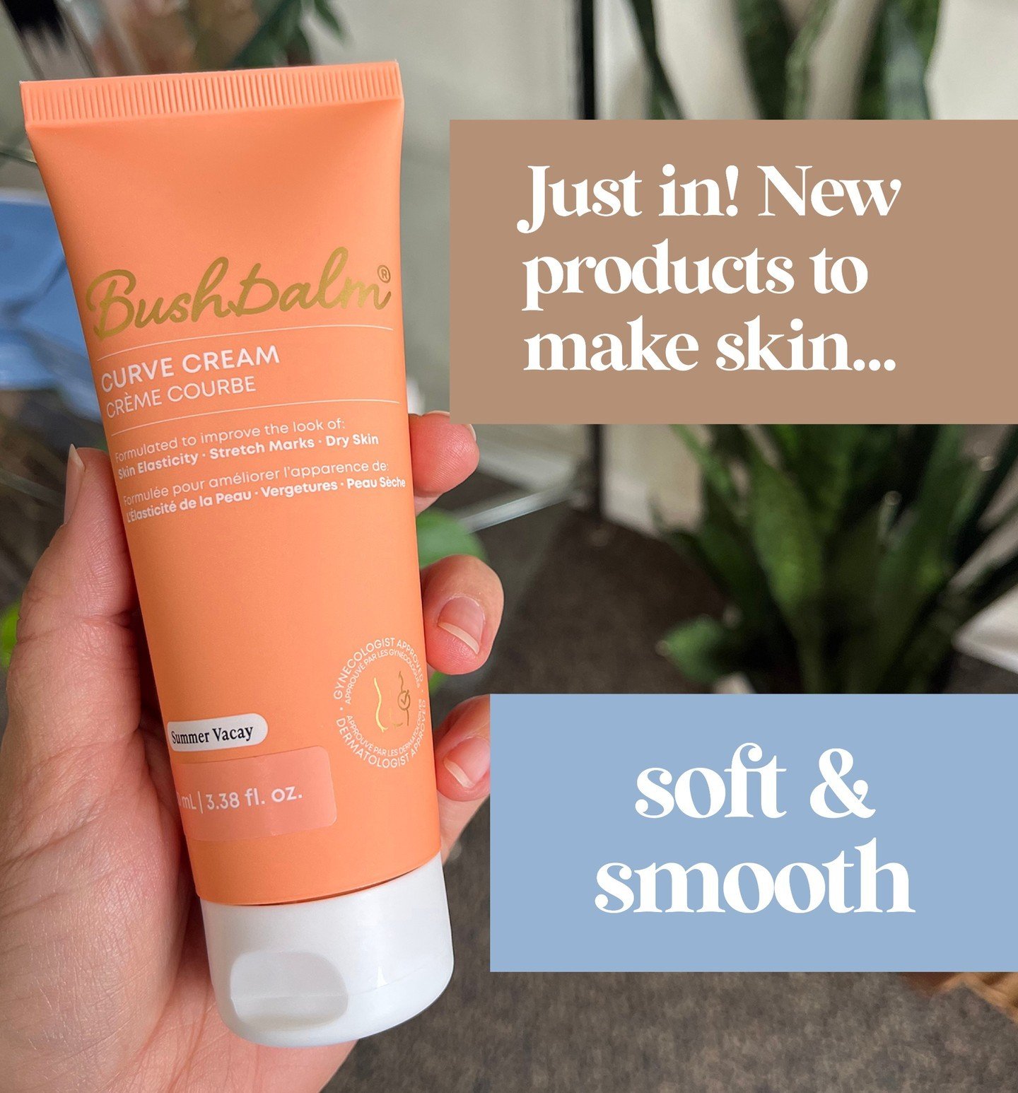 New products in the salon for soft, smooth skin&ndash; just in time for summer. Stop in and shop this Sunday 9-4. #skincare #bushbalm #smallbusiness