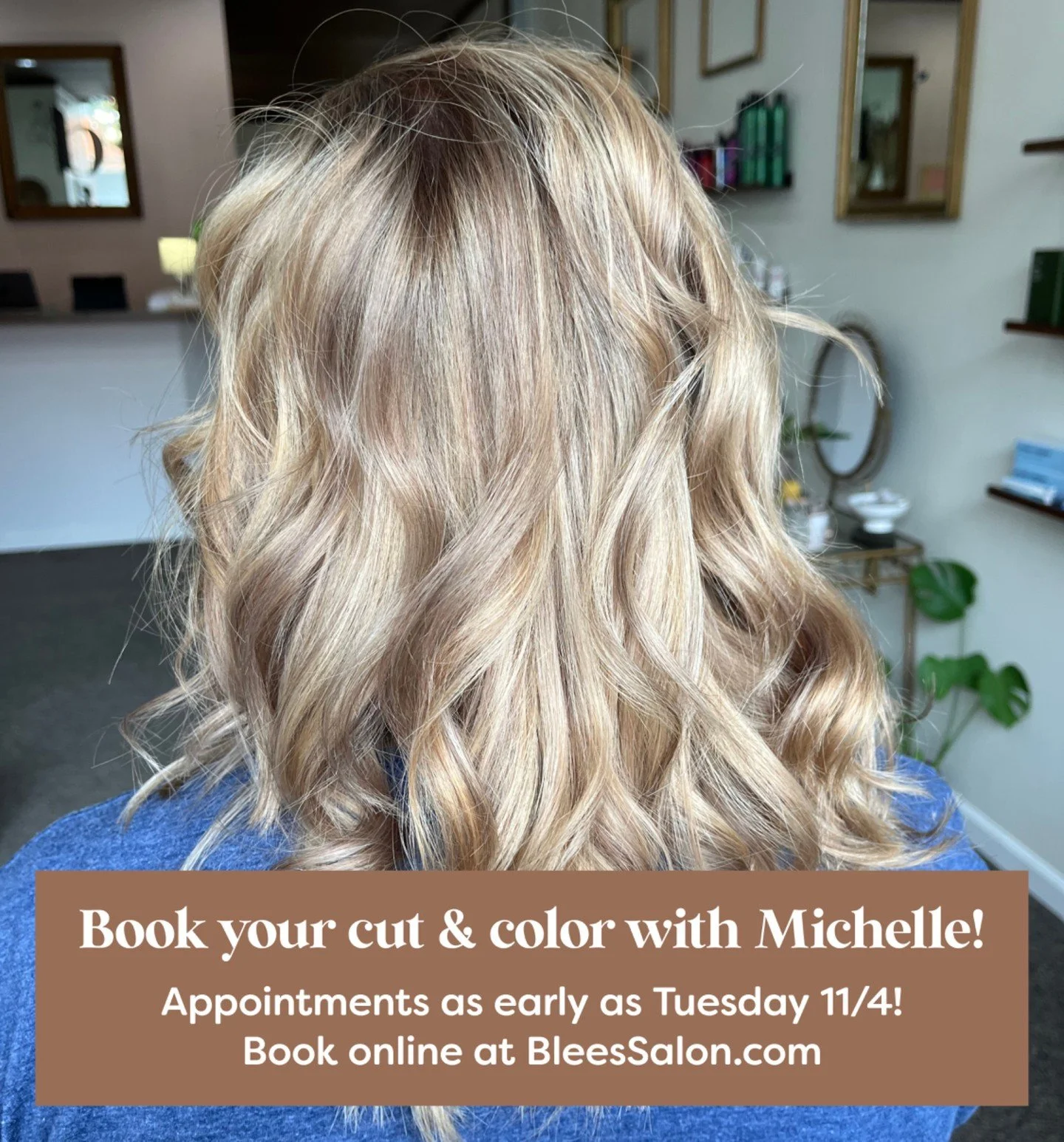 Looking for a fresh cut or color? Michelle is now accepting new appointments. Reserve your time and let her work her magic. ✨

 #hairstylist #healthyhair #haircolorist #haircolorexpert #babylights #highlights #balayage