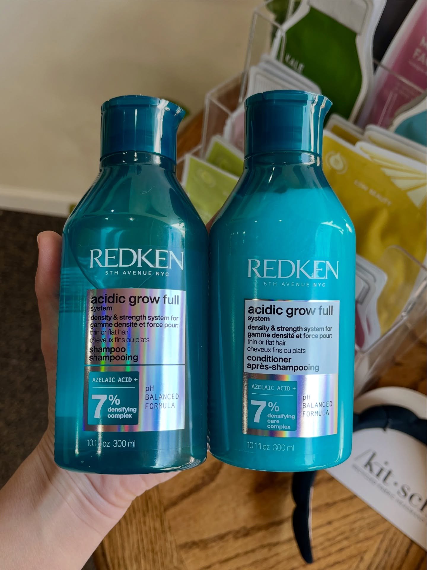 New at Blee&rsquo;s ✨ Redken&rsquo;s Acidic Grow Full Shampoo &amp; Conditioner was created to support hair that may be experiencing thinning or shedding, which is something many people on GLP-1 medications are noticing.

This system helps strengthen