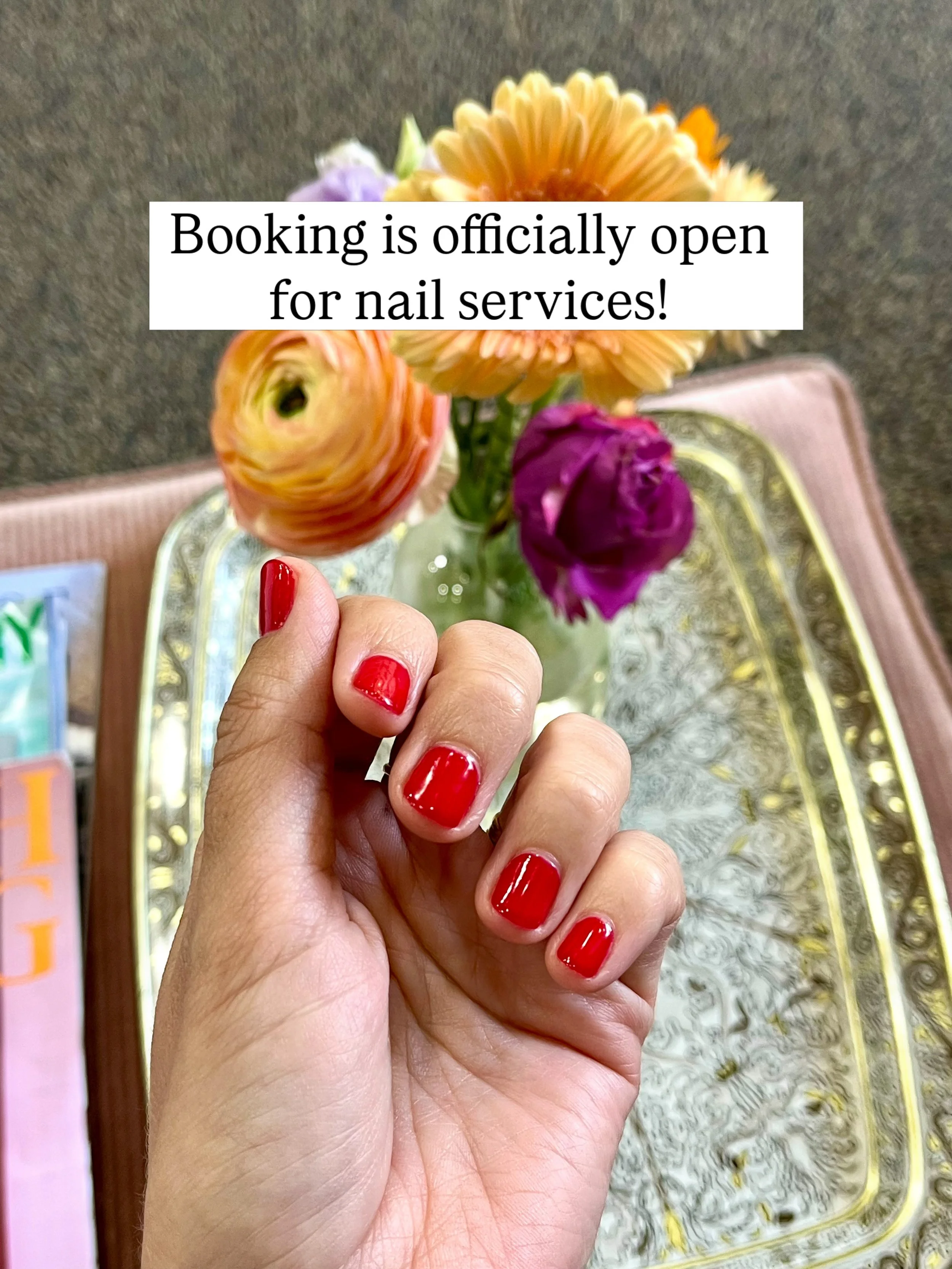 Now booking nail services with Joy! Book now for appts starting May 29th 👏🏼💅🏼🙌🏼 Manicures &amp; pedicures with regular or gel polish. Book online at BleesSalon.com or call 585-2557