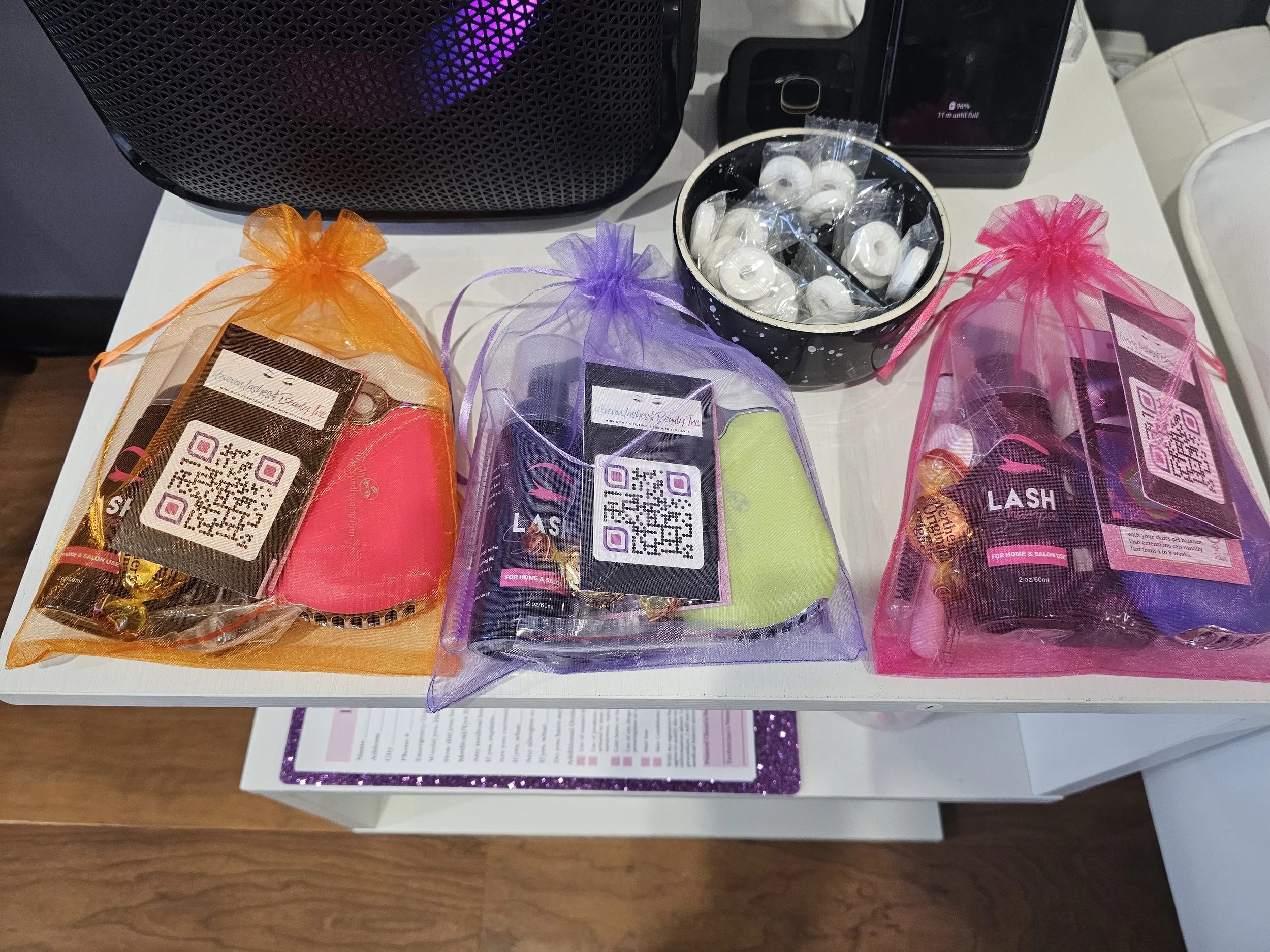 Lash aftercare kits