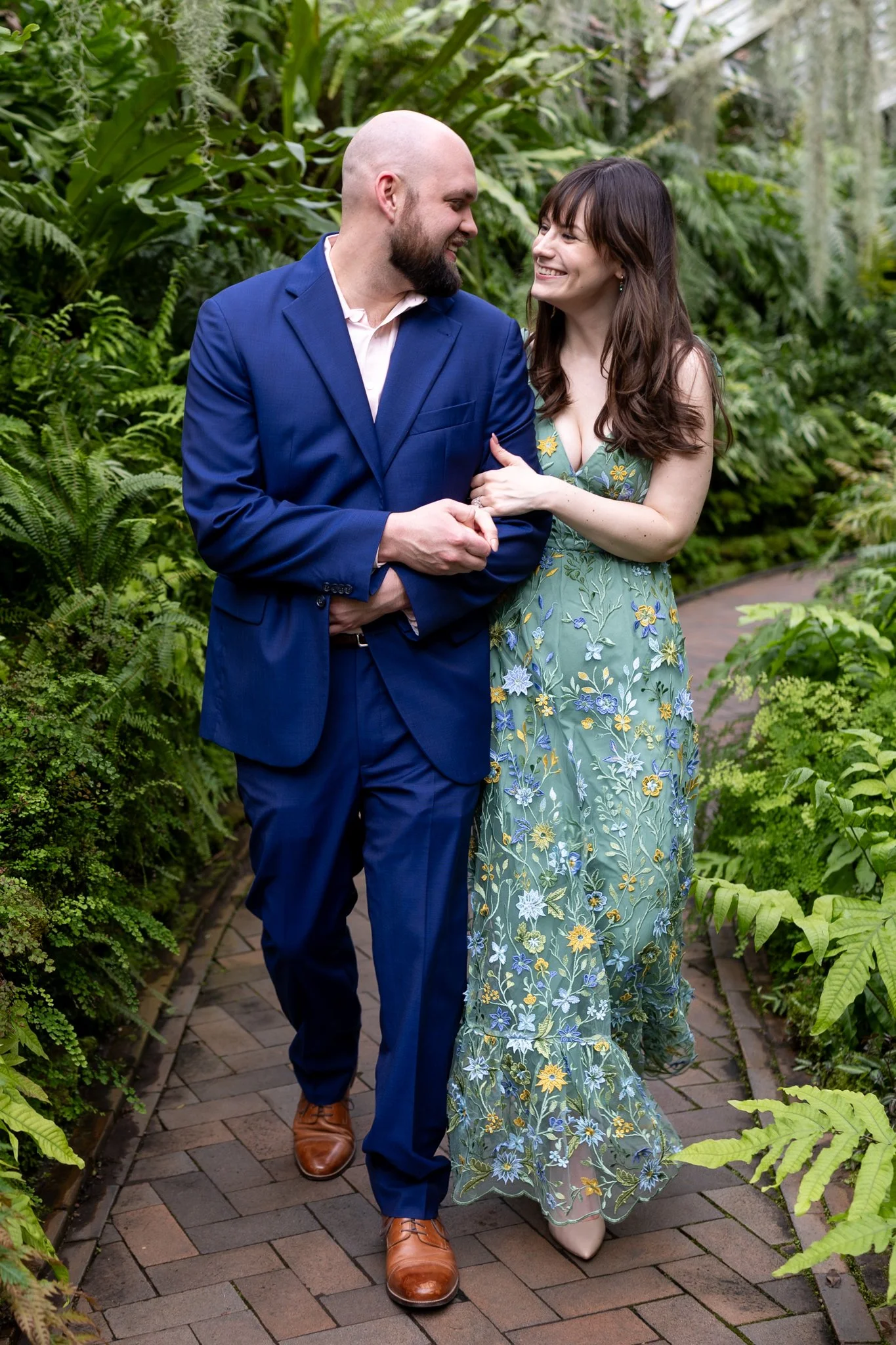 Colleen & Ben's Engagement Session @Garflield Park Conservatory-31.jpg