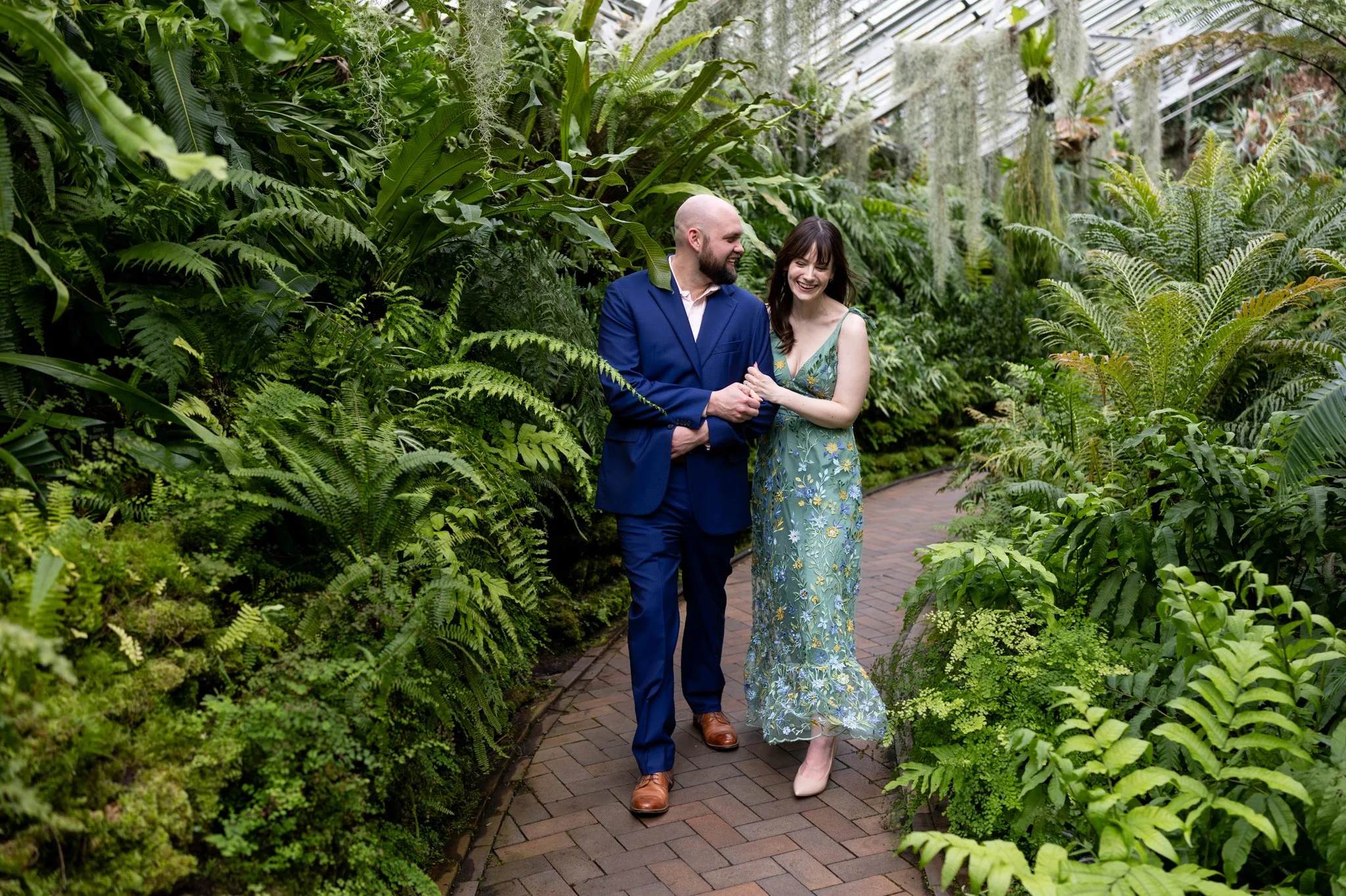 Colleen & Ben's Engagement Session @Garflield Park Conservatory-34.jpg