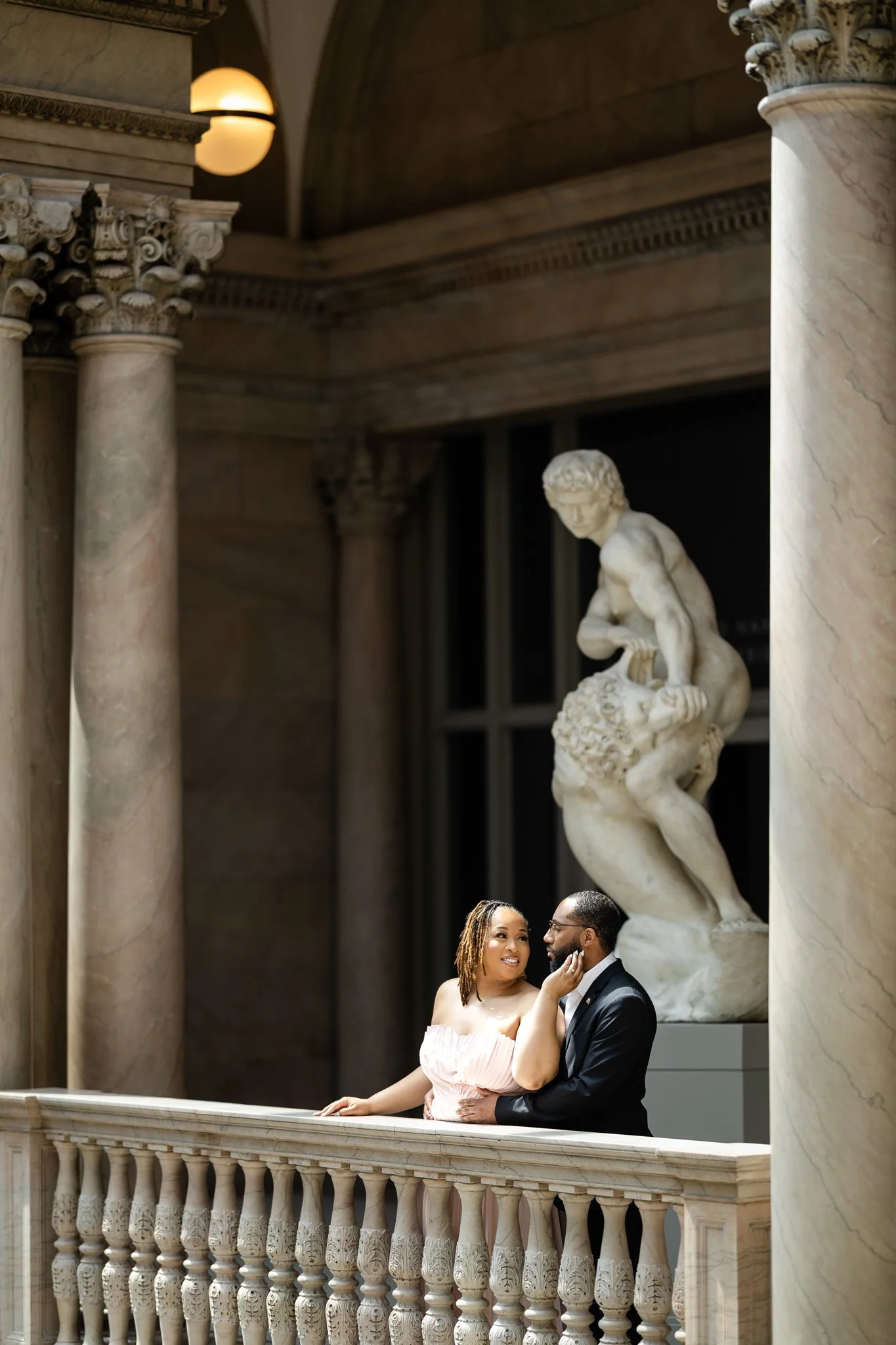 Gabrielle+Maurice's Elegant Engagement @Art Institute Chicago-107.jpg