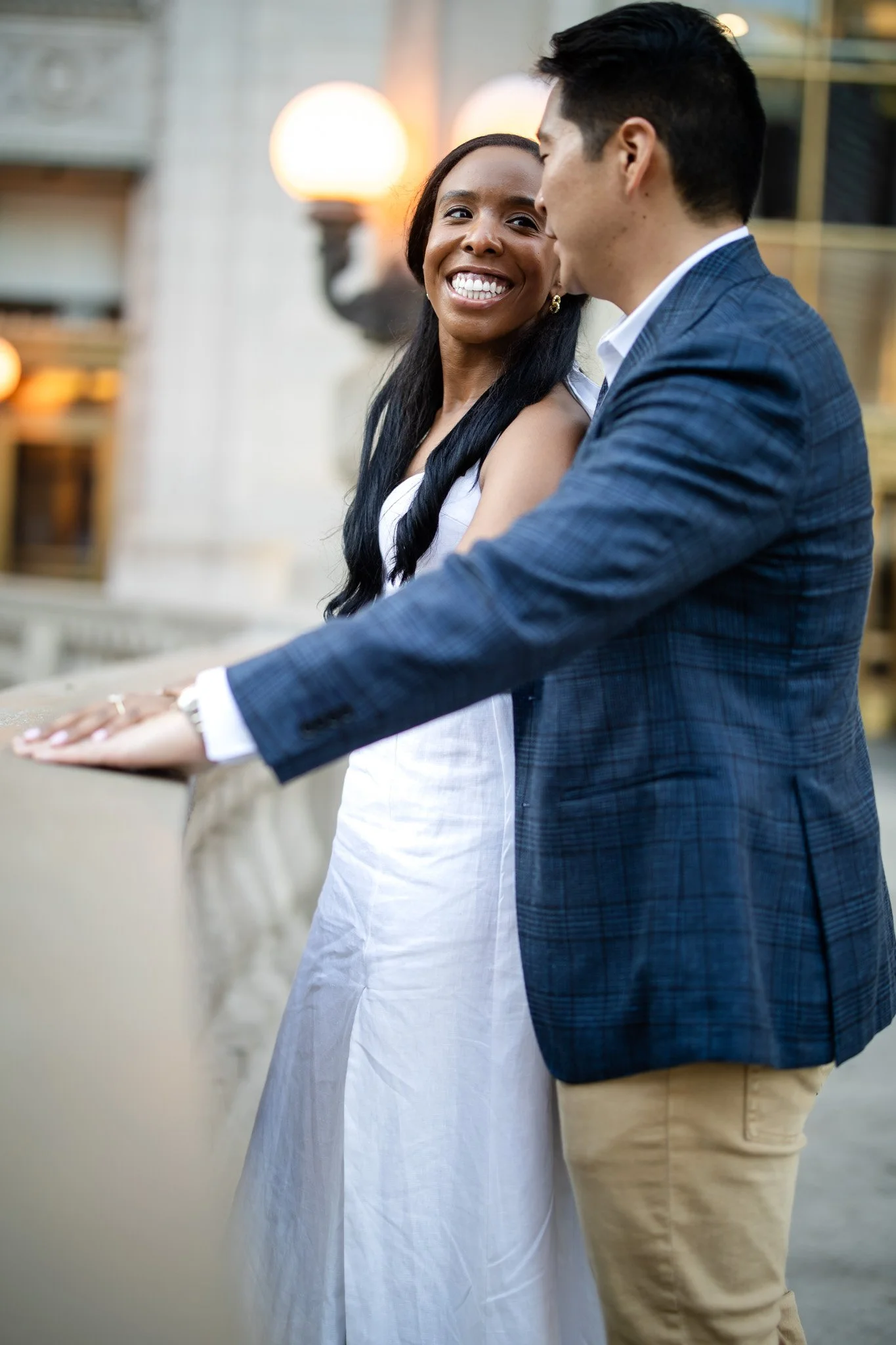 Elyse+Daniel's Beautiful Engagement @North Ave Beach & The Wrigley Building-37.jpg