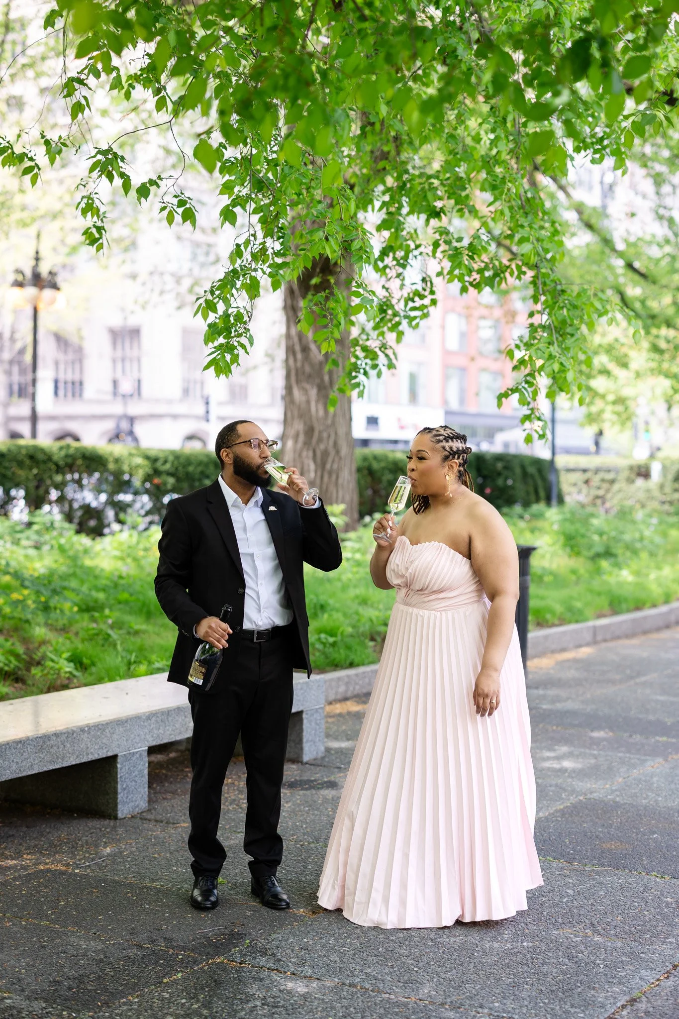 Gabrielle+Maurice's Elegant Engagement @Art Institute Chicago-8.jpg
