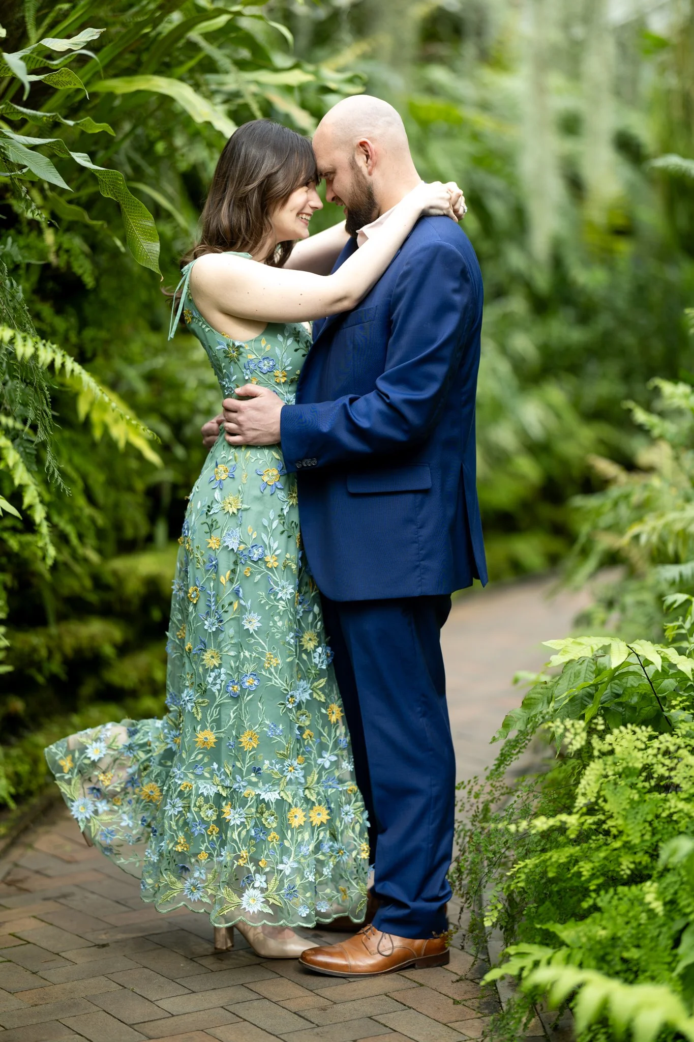 Colleen & Ben's Engagement Session @Garflield Park Conservatory-13.jpg