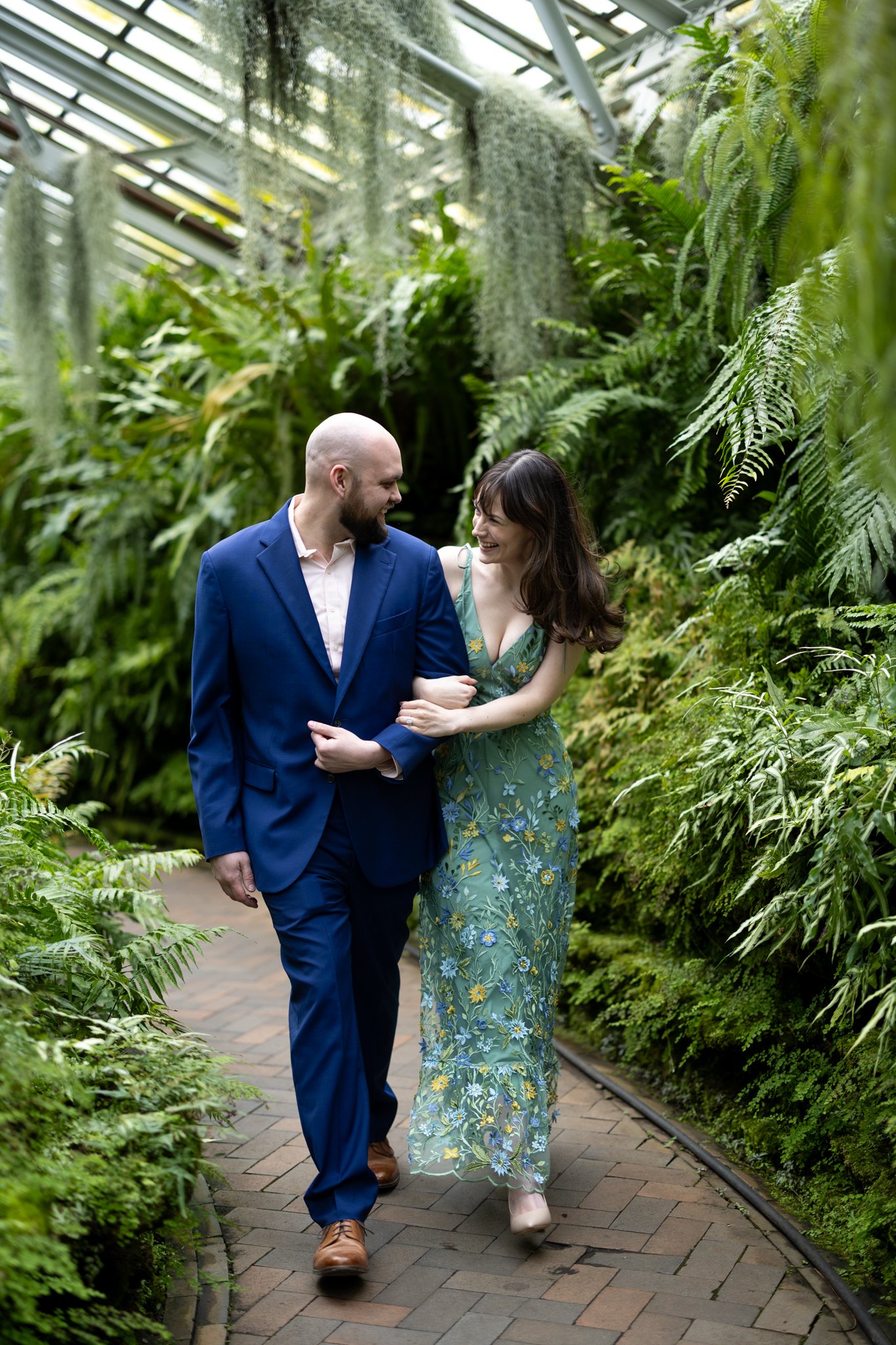 Colleen & Ben's Engagement Session @Garflield Park Conservatory-4.jpg