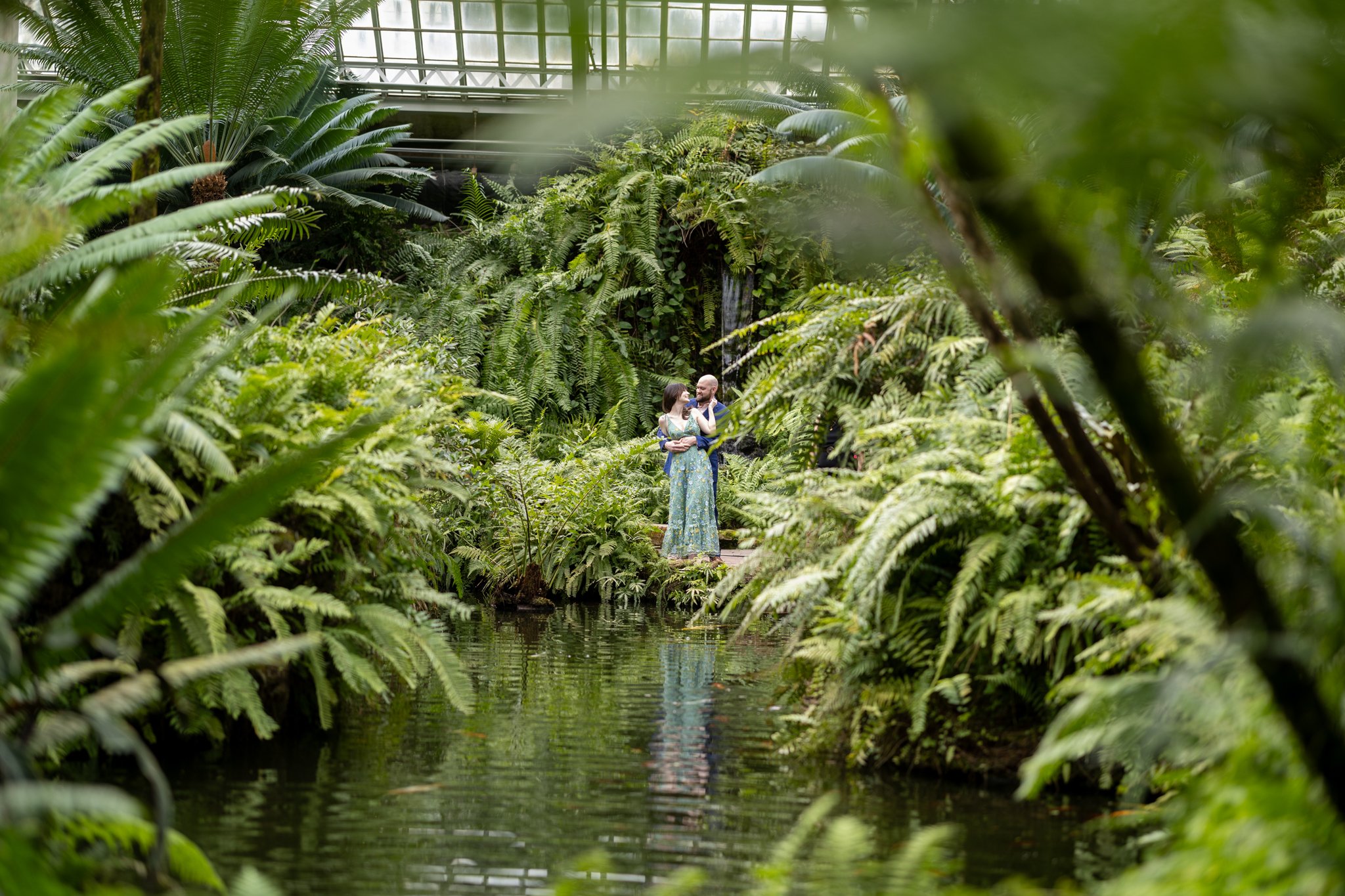 Colleen & Ben's Engagement Session @Garflield Park Conservatory-21.jpg