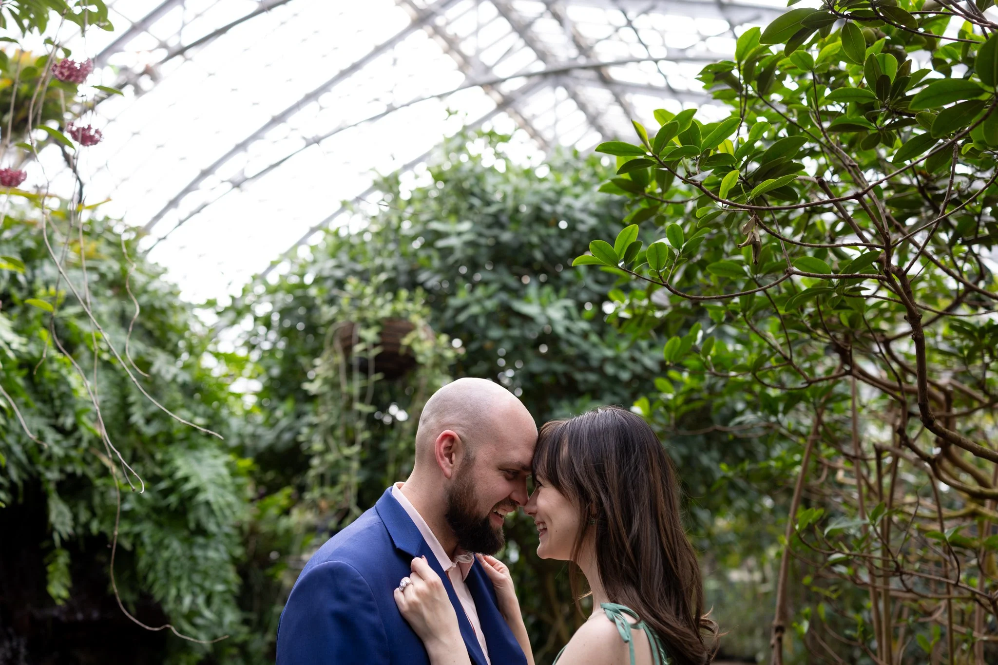 Colleen & Ben's Engagement Session @Garflield Park Conservatory-29.jpg