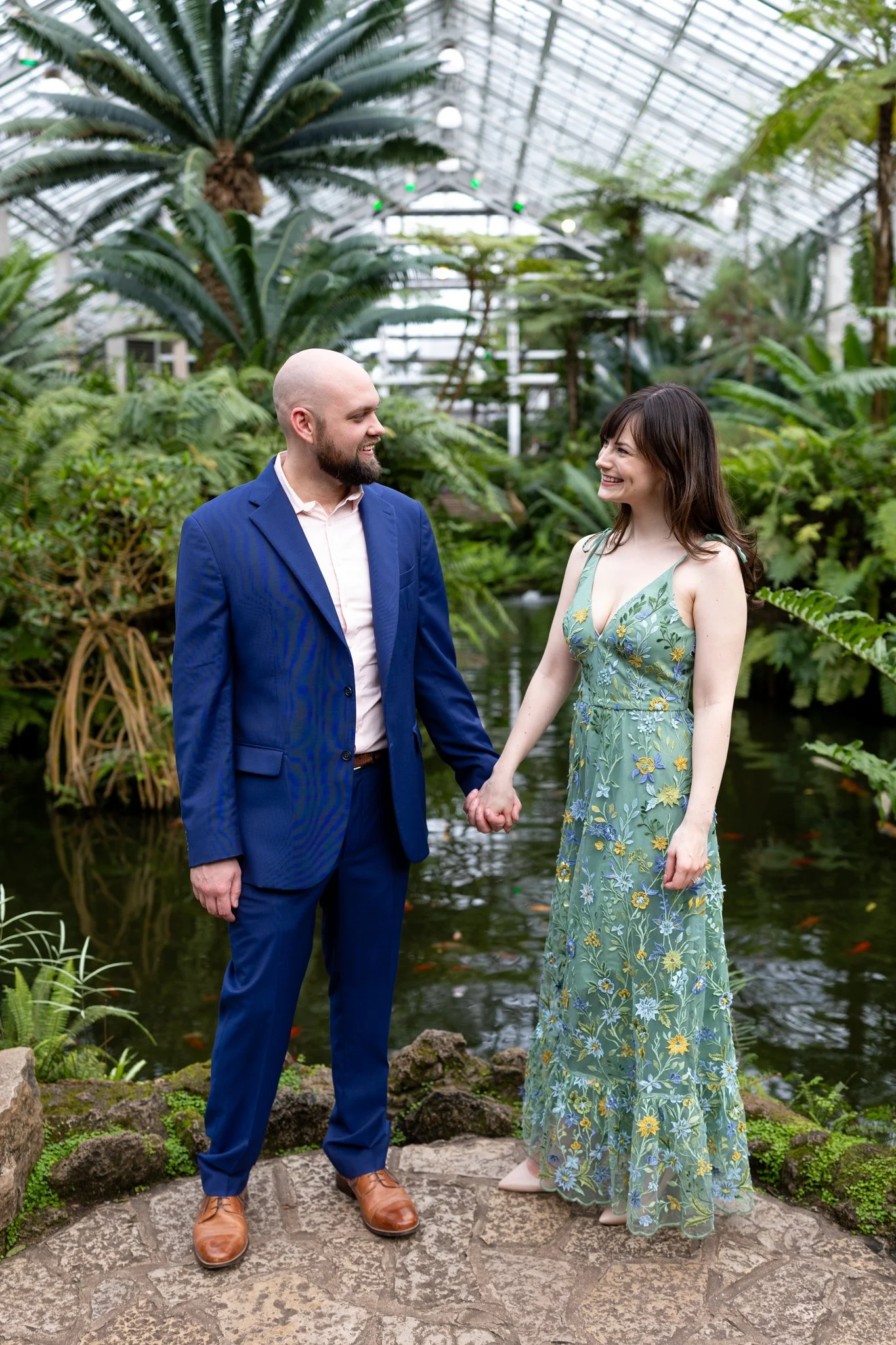 Colleen & Ben's Engagement Session @Garflield Park Conservatory-36.jpg