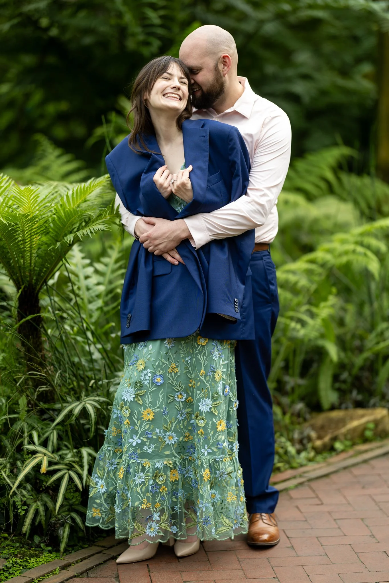 Colleen & Ben's Engagement Session @Garflield Park Conservatory-64.jpg