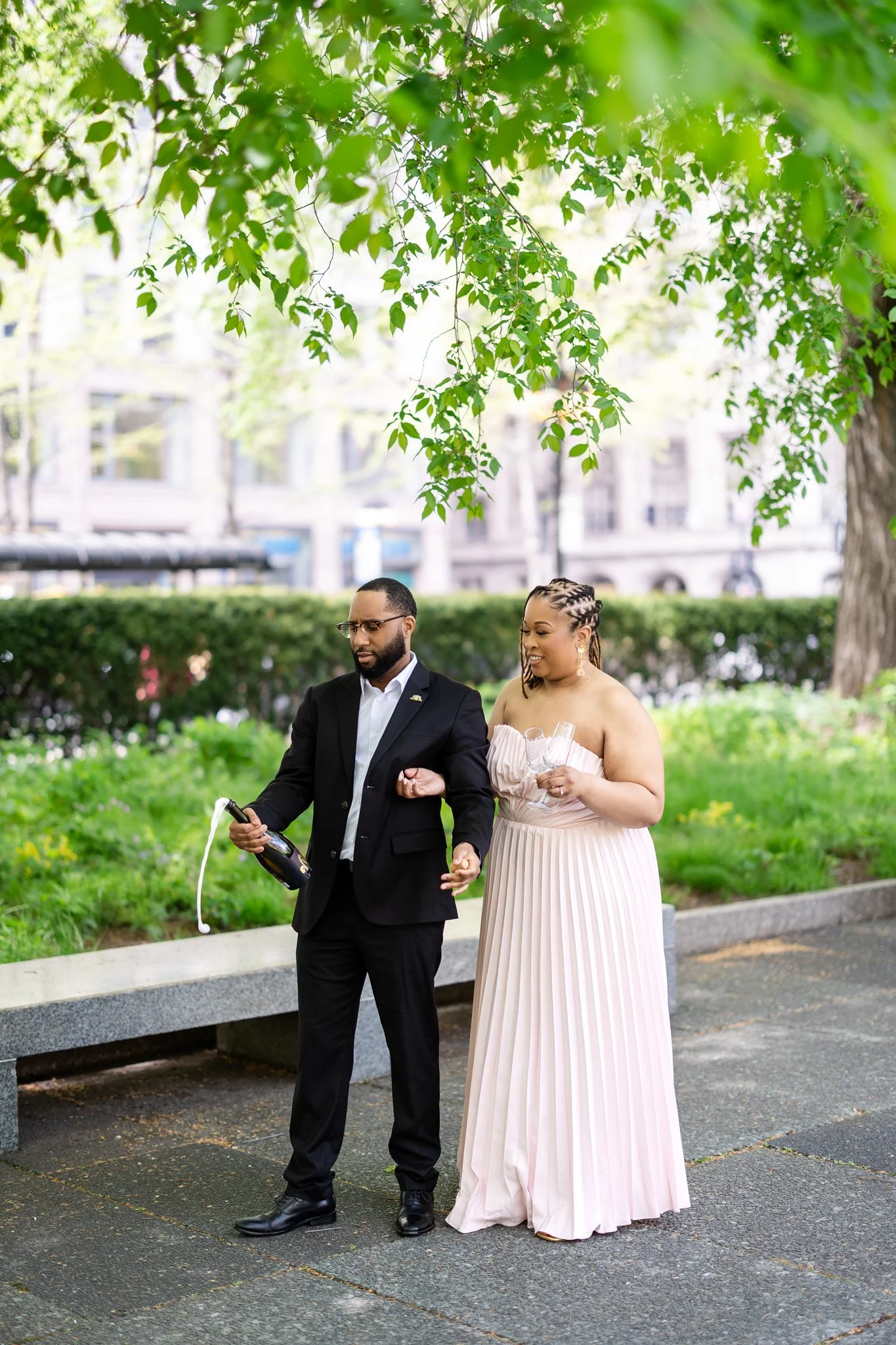 Gabrielle+Maurice's Elegant Engagement @Art Institute Chicago-34.jpg