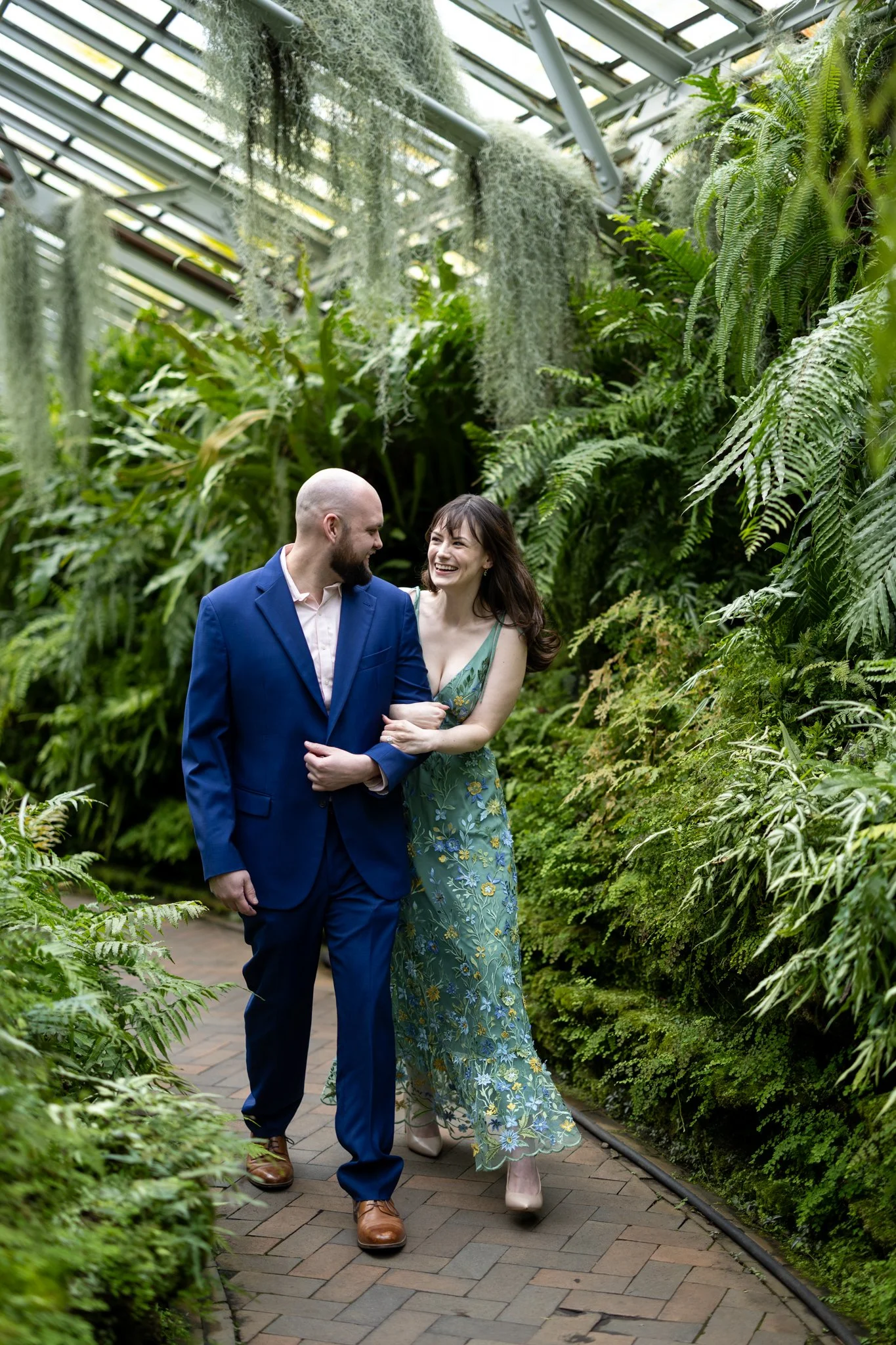 Colleen & Ben's Engagement Session @Garflield Park Conservatory-3.jpg