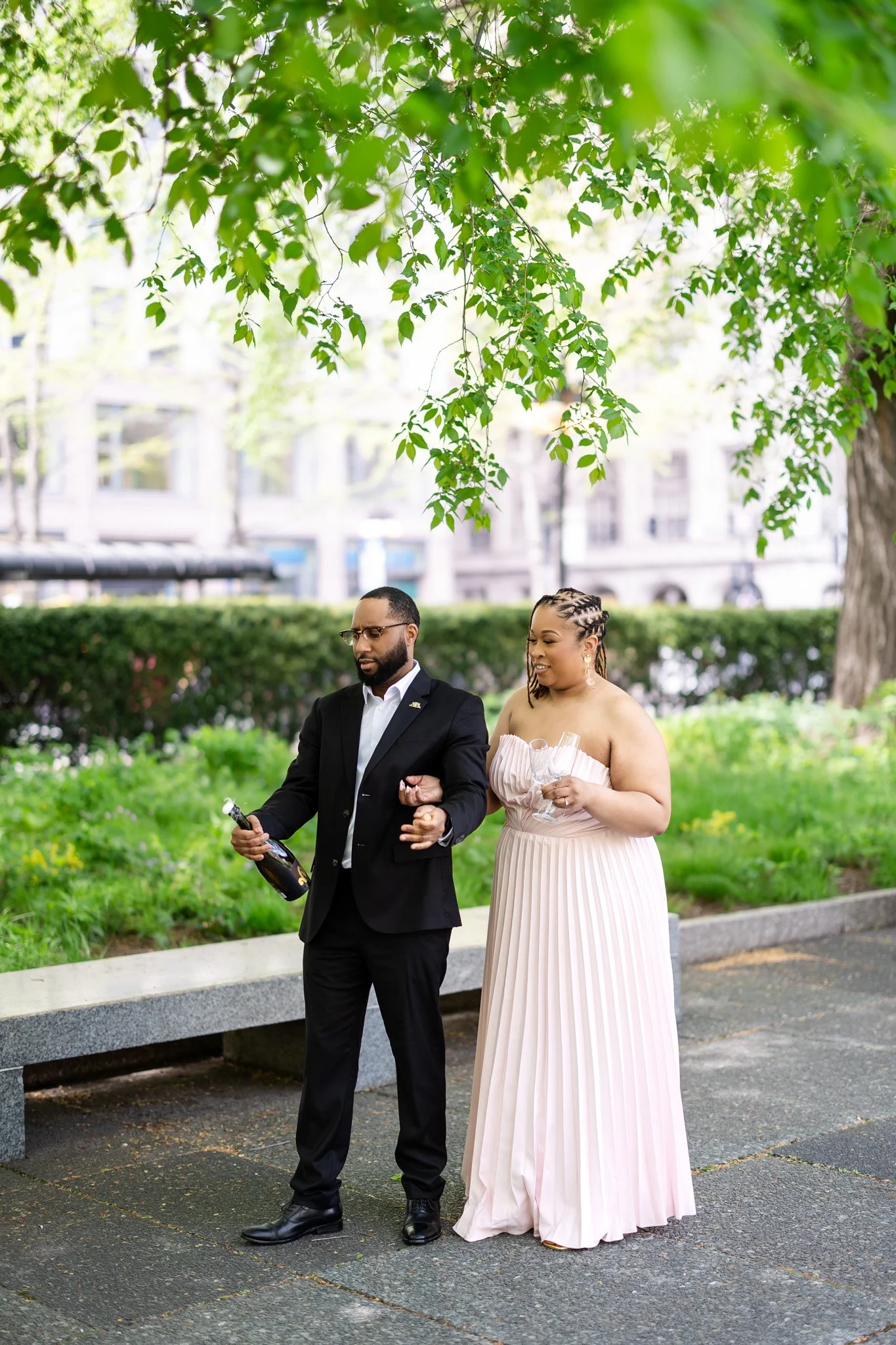 Gabrielle+Maurice's Elegant Engagement @Art Institute Chicago-35.jpg