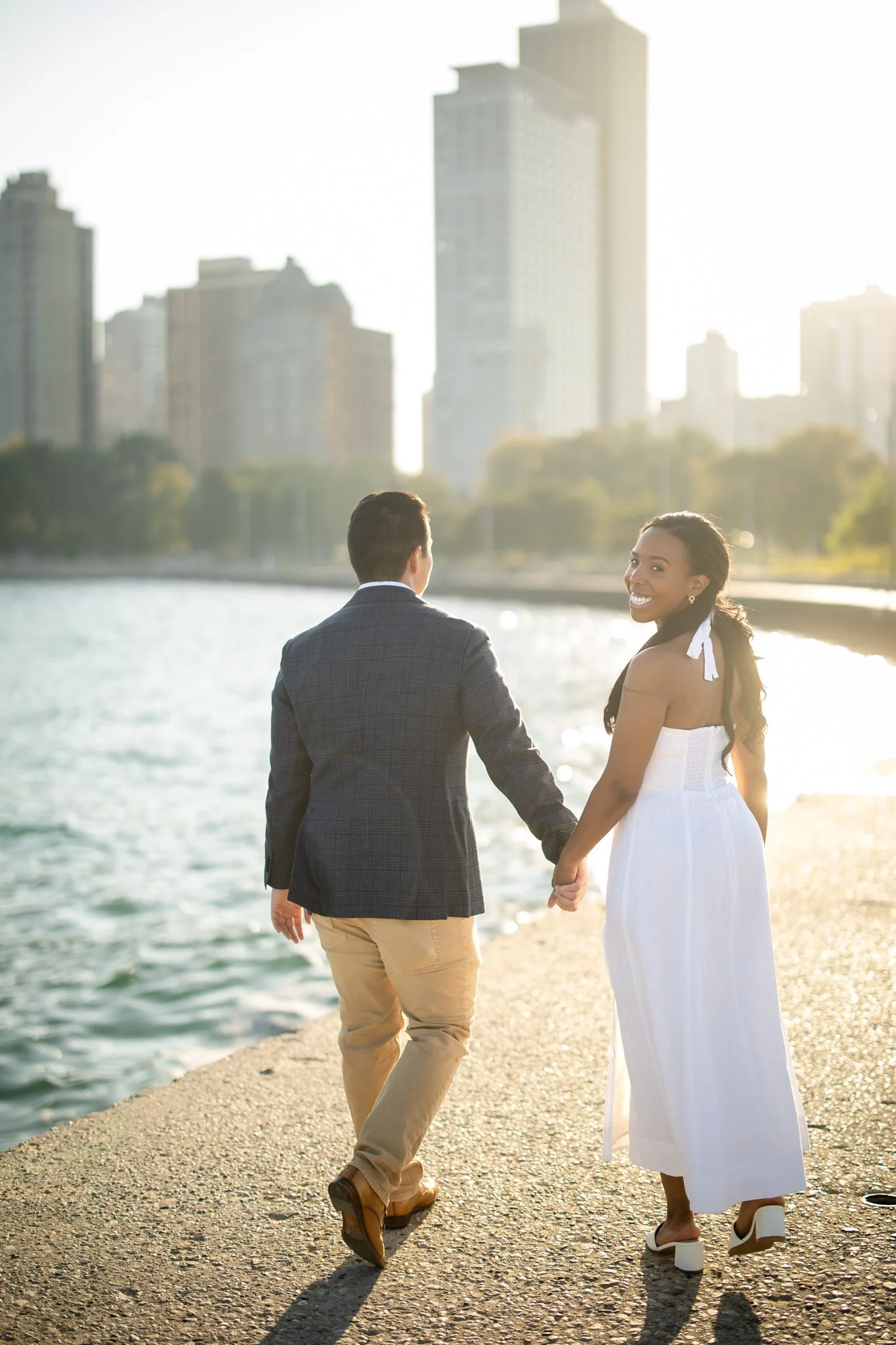 Elyse+Daniel's Beautiful Engagement @North Ave Beach & The Wrigley Building-46.jpg