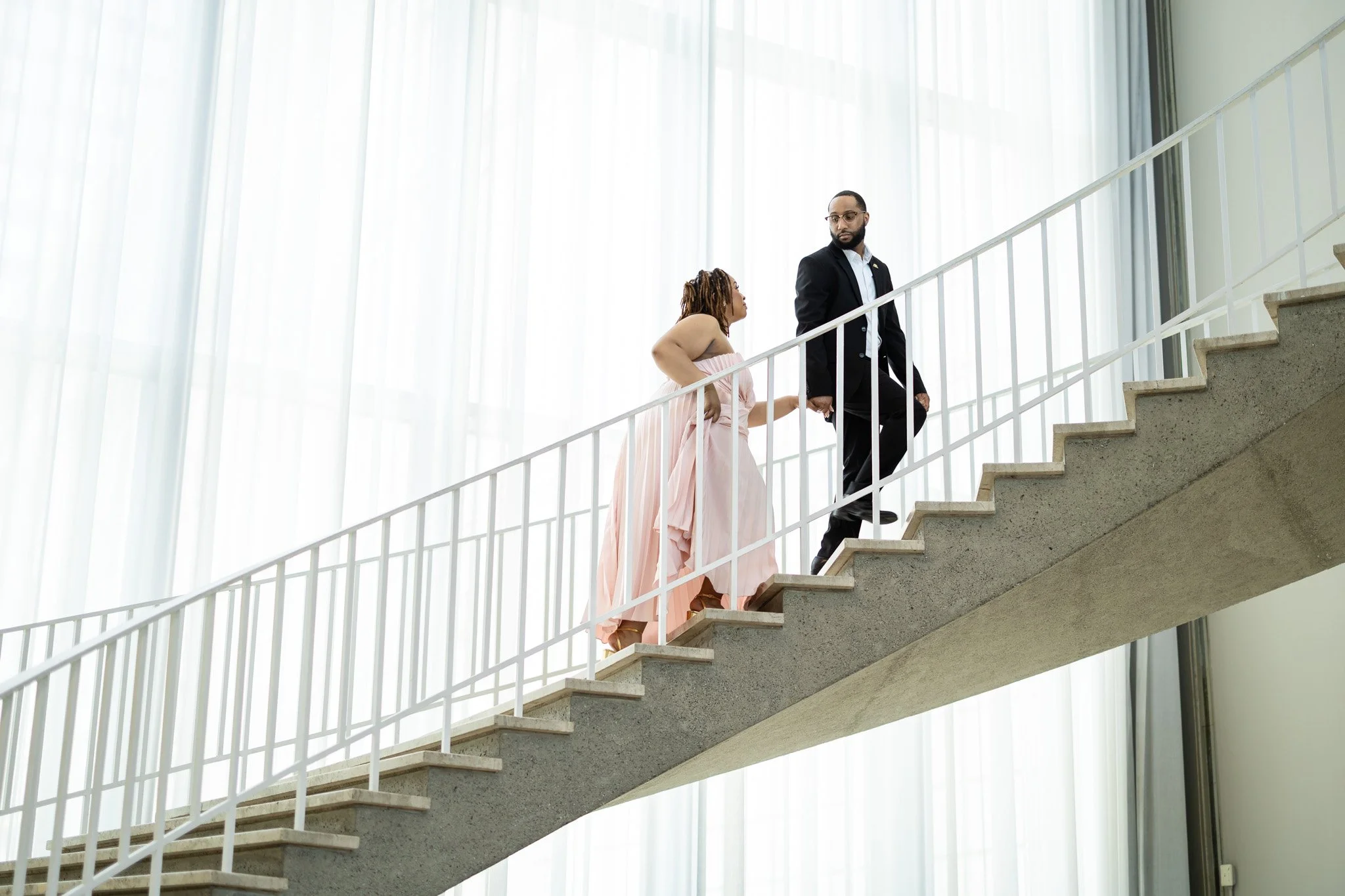 Gabrielle+Maurice's Elegant Engagement @Art Institute Chicago-60.jpg