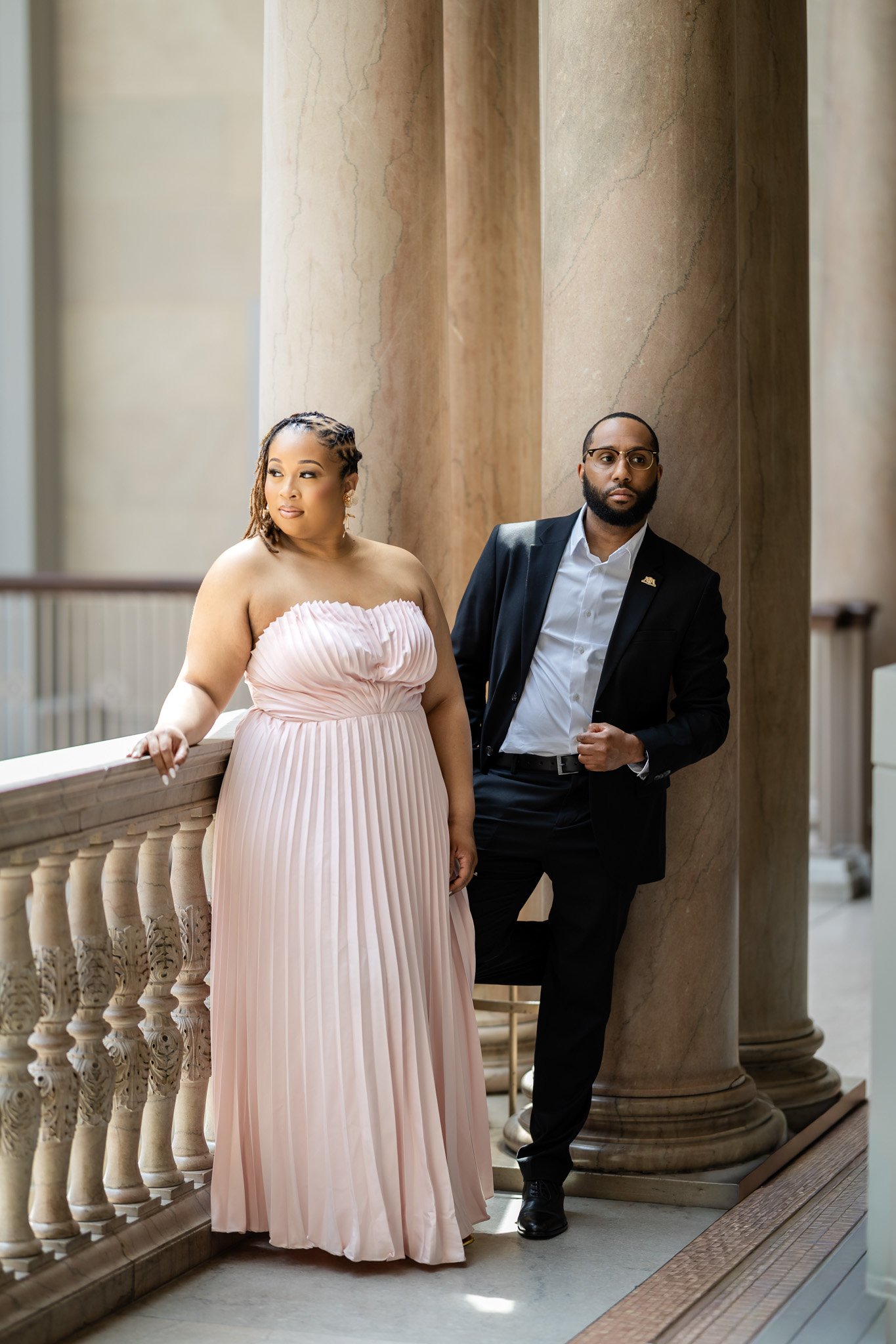 Gabrielle+Maurice's Elegant Engagement @Art Institute Chicago-106.jpg
