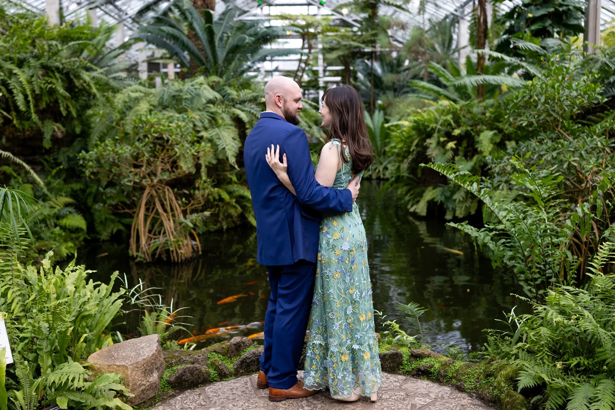 Colleen & Ben's Engagement Session @Garflield Park Conservatory-39.jpg