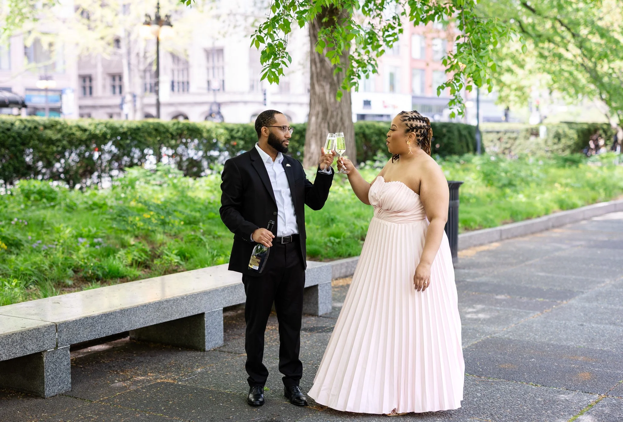 Gabrielle+Maurice's Elegant Engagement @Art Institute Chicago-9.jpg