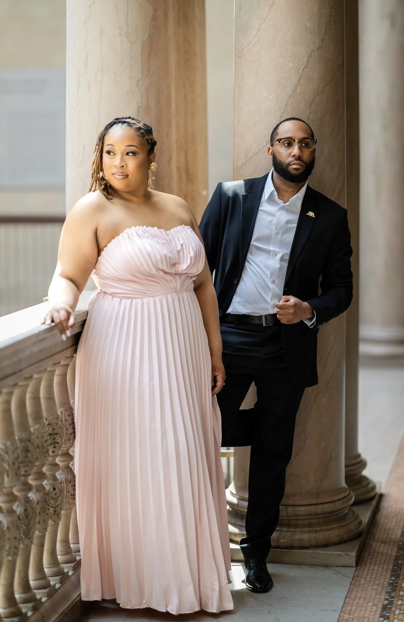 Gabrielle+Maurice's Elegant Engagement @Art Institute Chicago-105.jpg