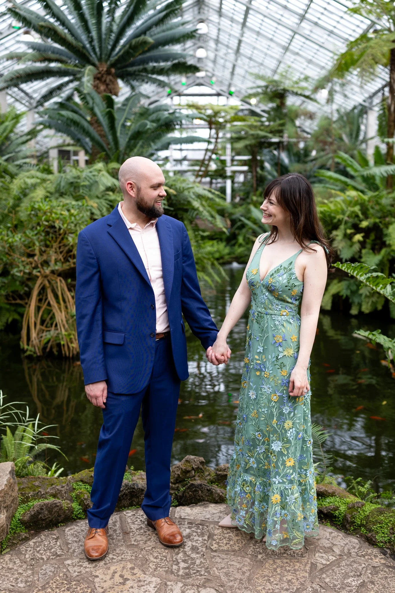 Colleen & Ben's Engagement Session @Garflield Park Conservatory-35.jpg