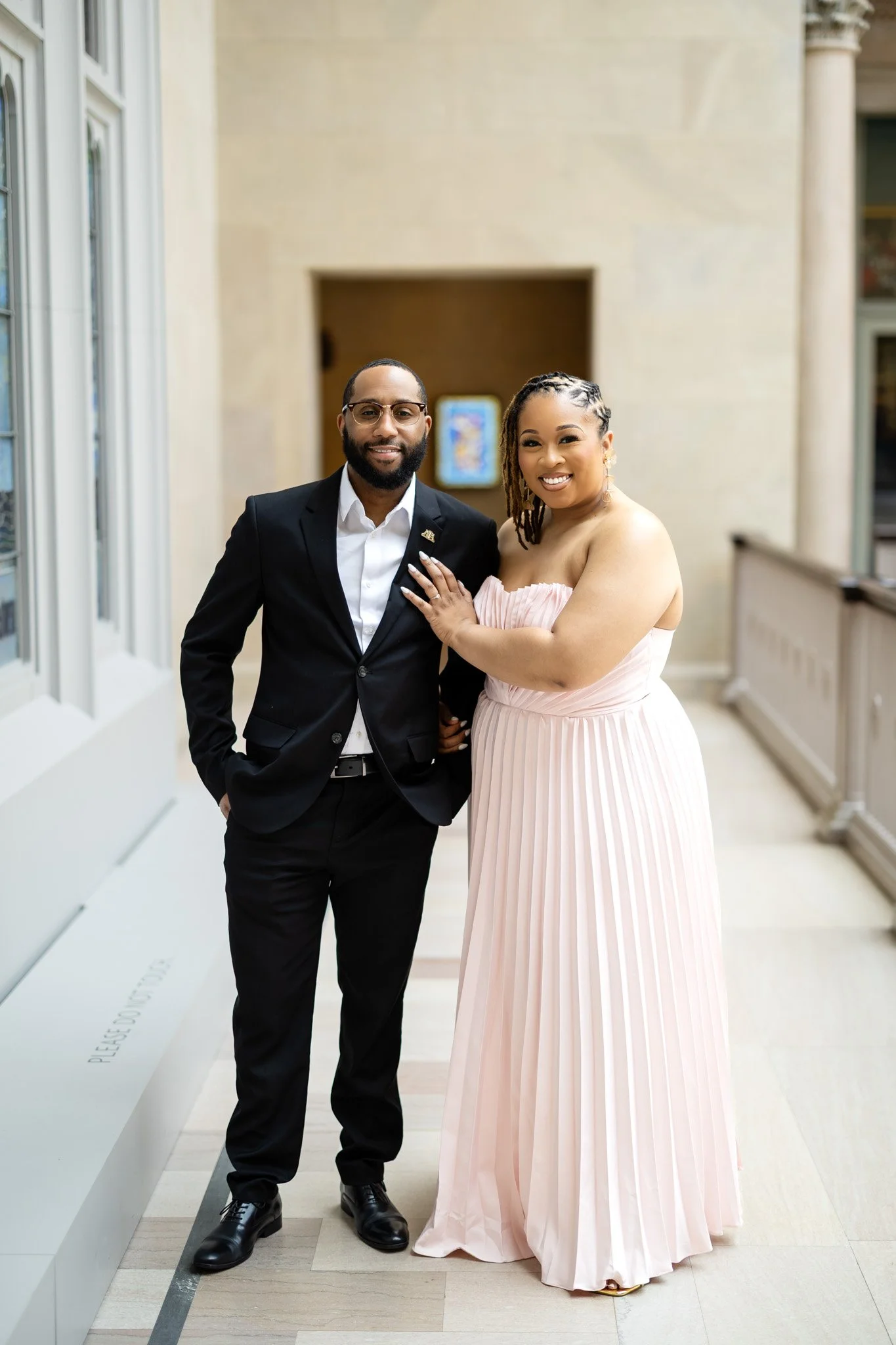 Gabrielle+Maurice's Elegant Engagement @Art Institute Chicago-112.jpg