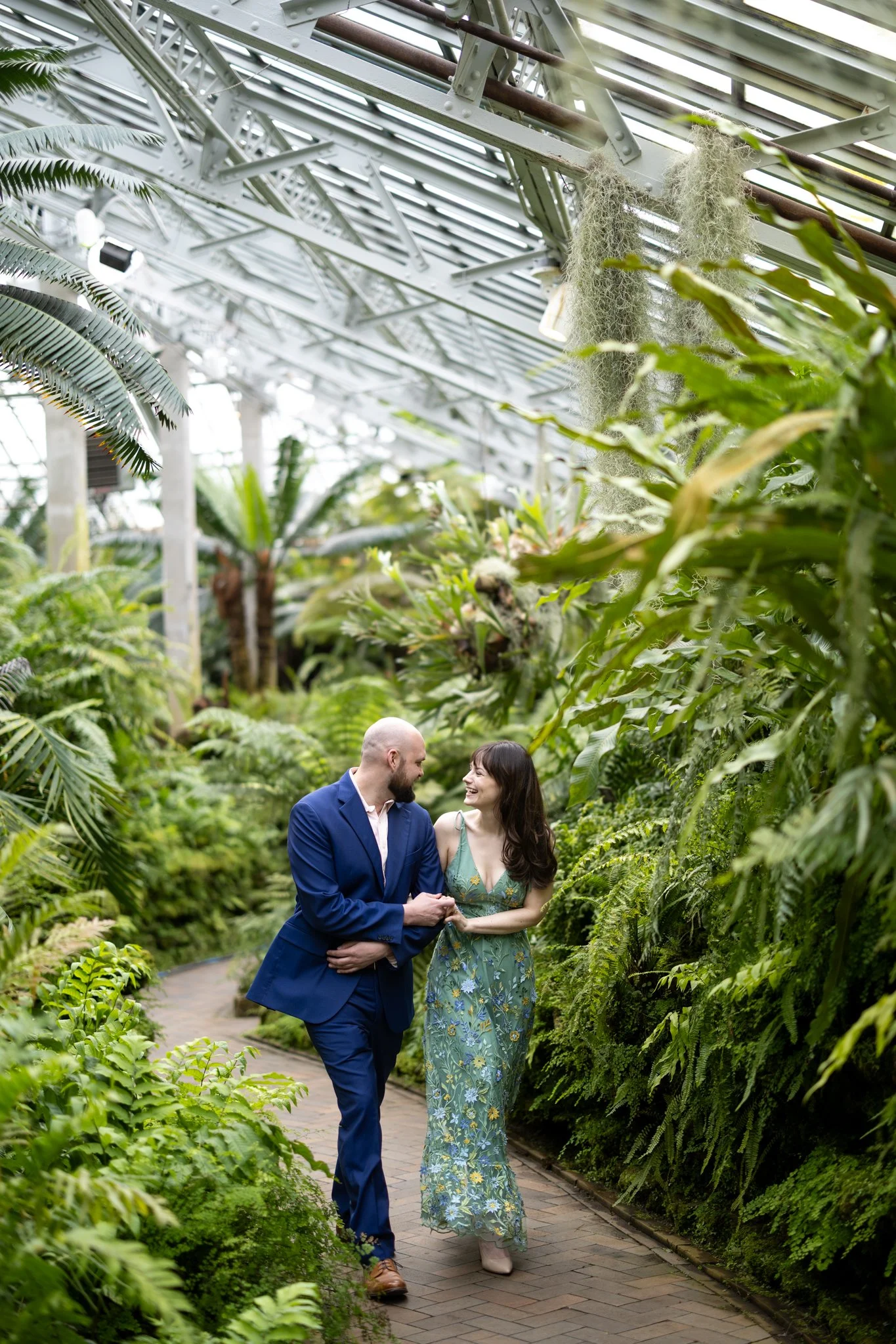 Colleen & Ben's Engagement Session @Garflield Park Conservatory-5.jpg