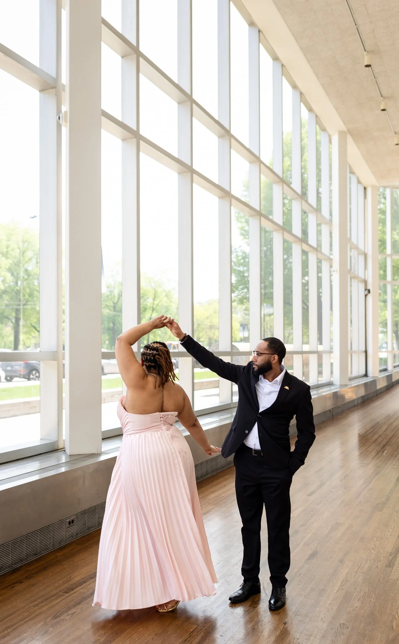Gabrielle+Maurice's Elegant Engagement @Art Institute Chicago-88.jpg