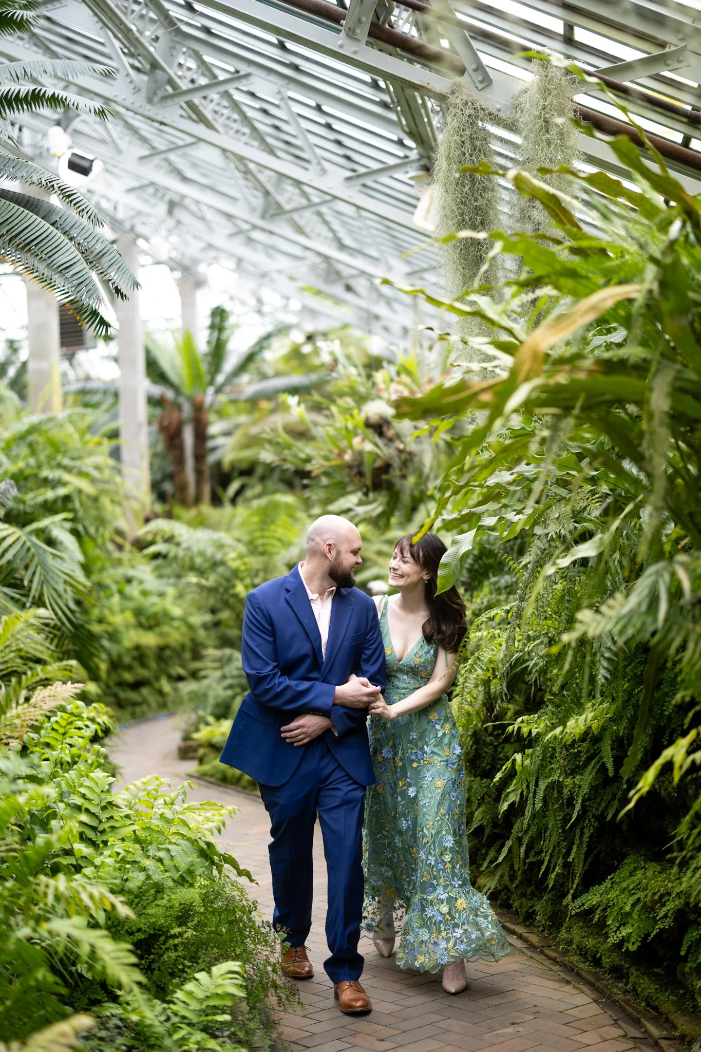 Colleen & Ben's Engagement Session @Garflield Park Conservatory-6.jpg