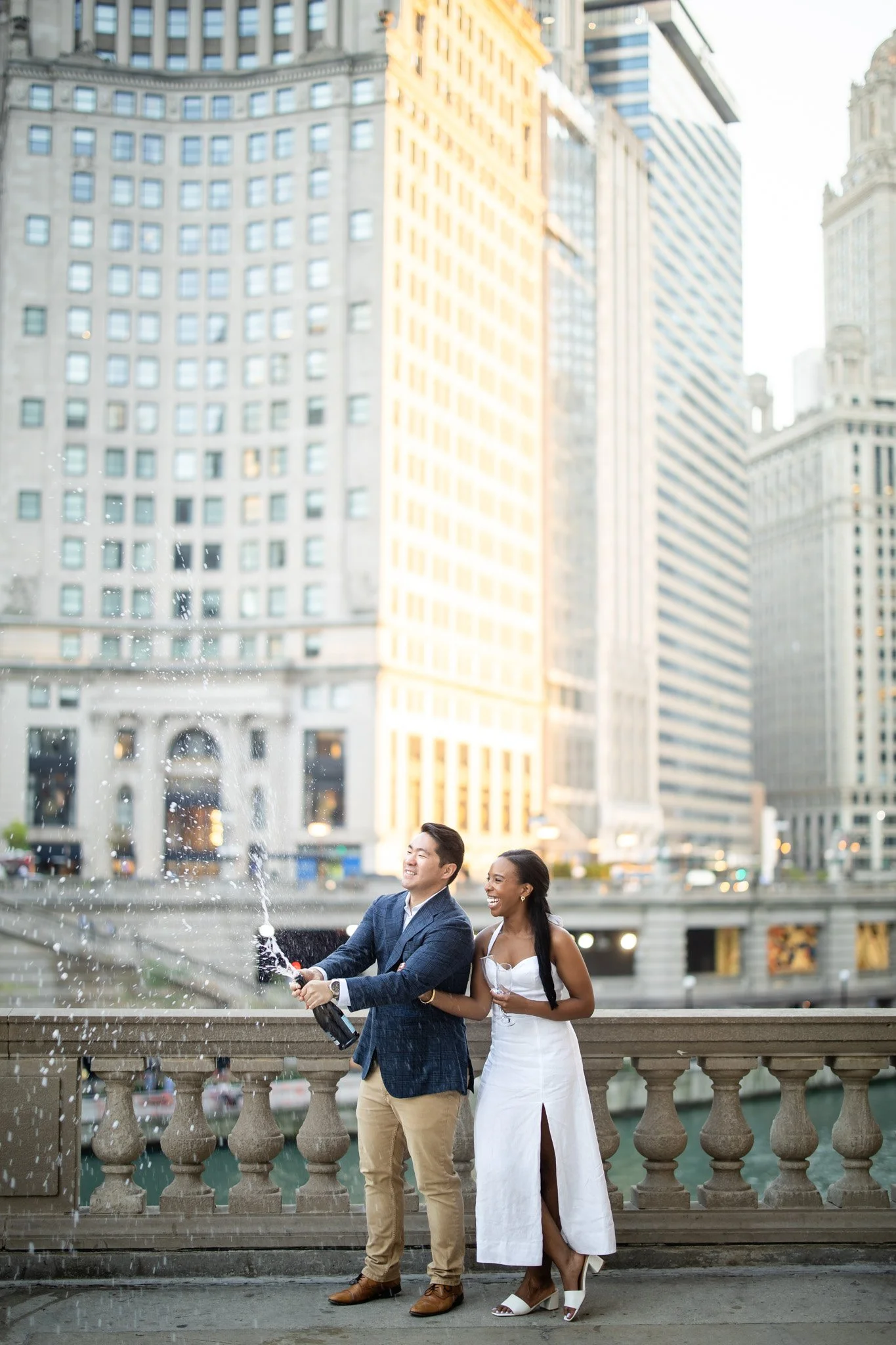 Elyse+Daniel's Beautiful Engagement @North Ave Beach & The Wrigley Building-32.jpg