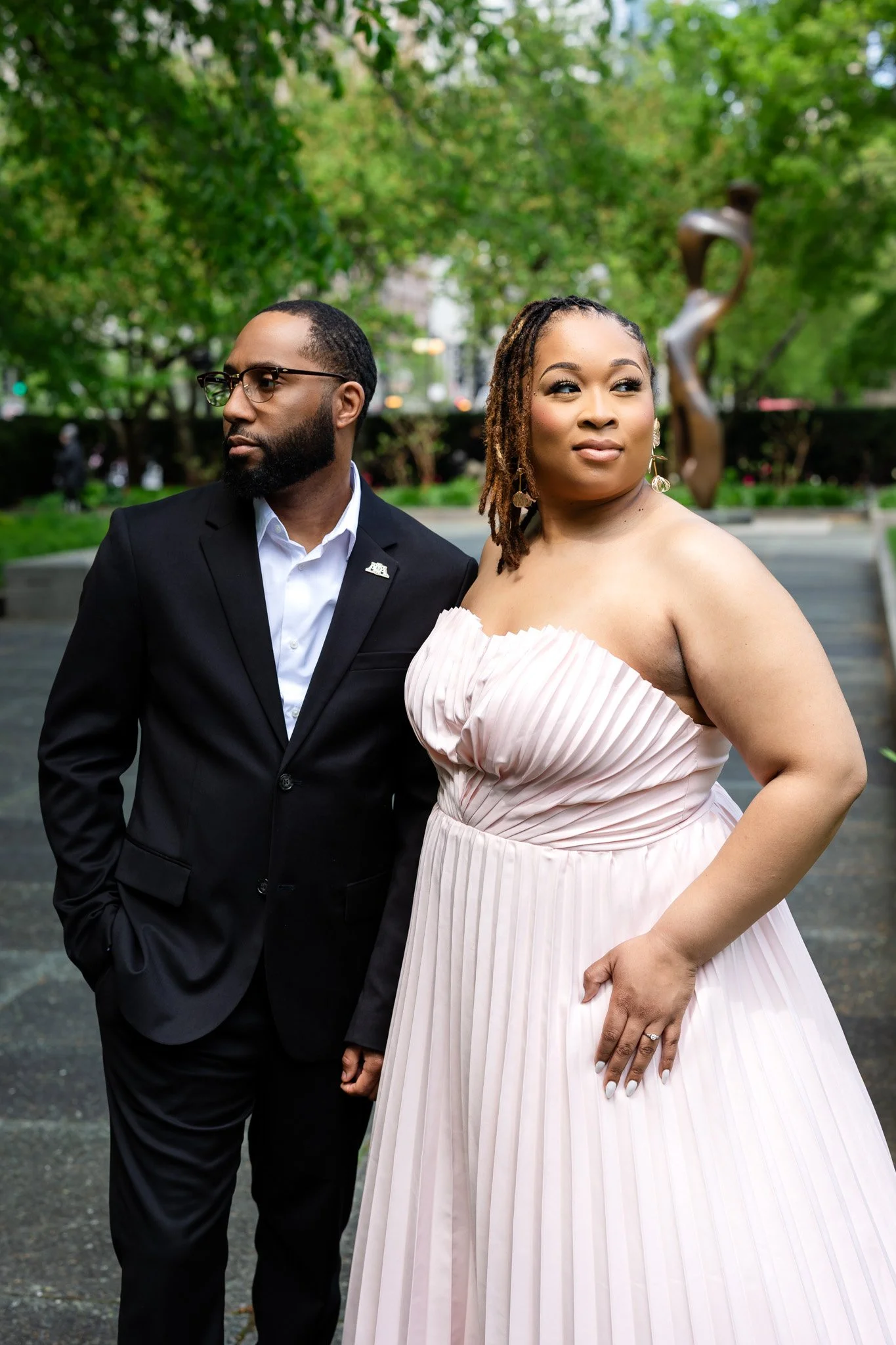 Gabrielle+Maurice's Elegant Engagement @Art Institute Chicago-52.jpg