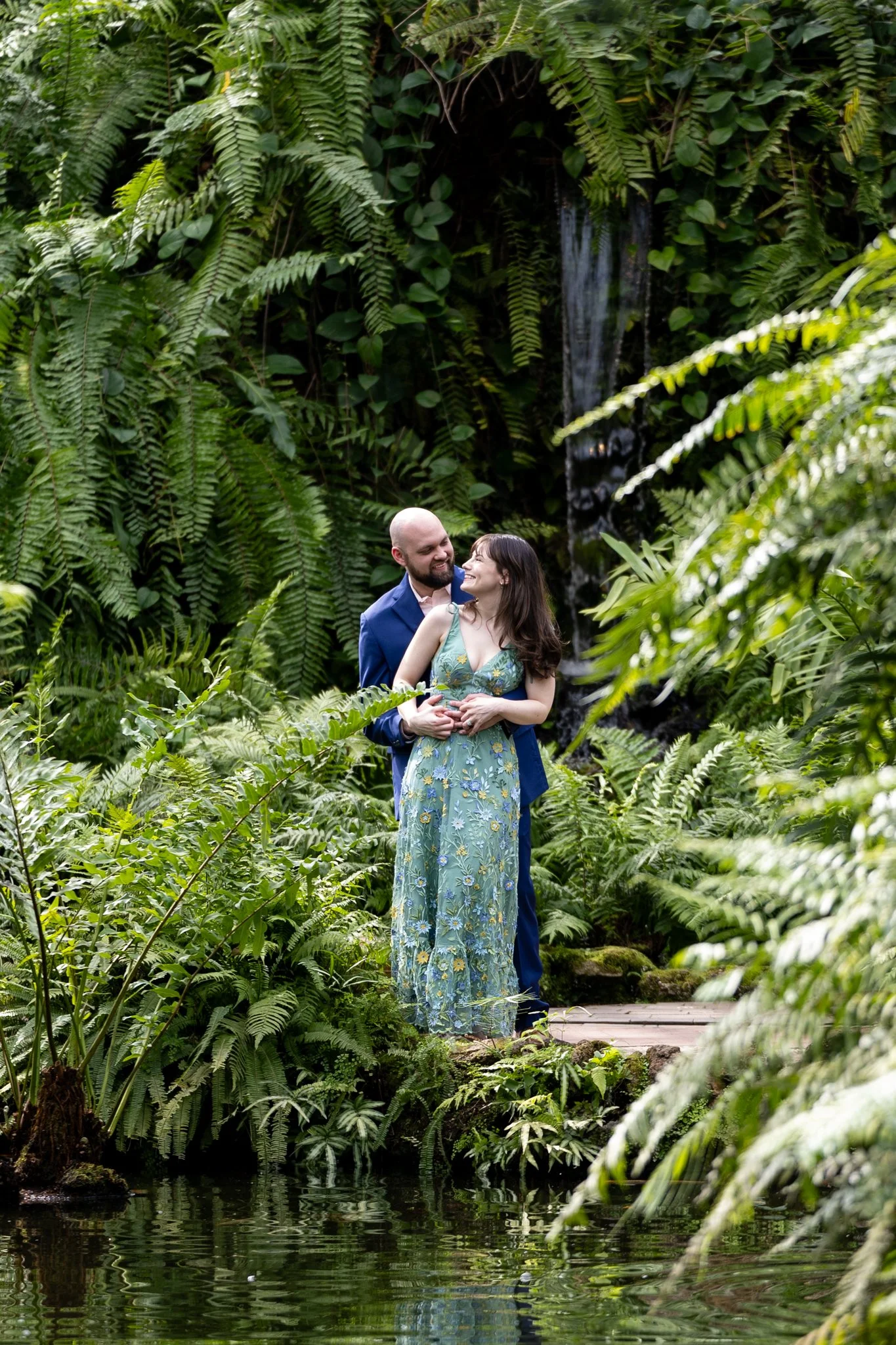 Colleen & Ben's Engagement Session @Garflield Park Conservatory-25.jpg
