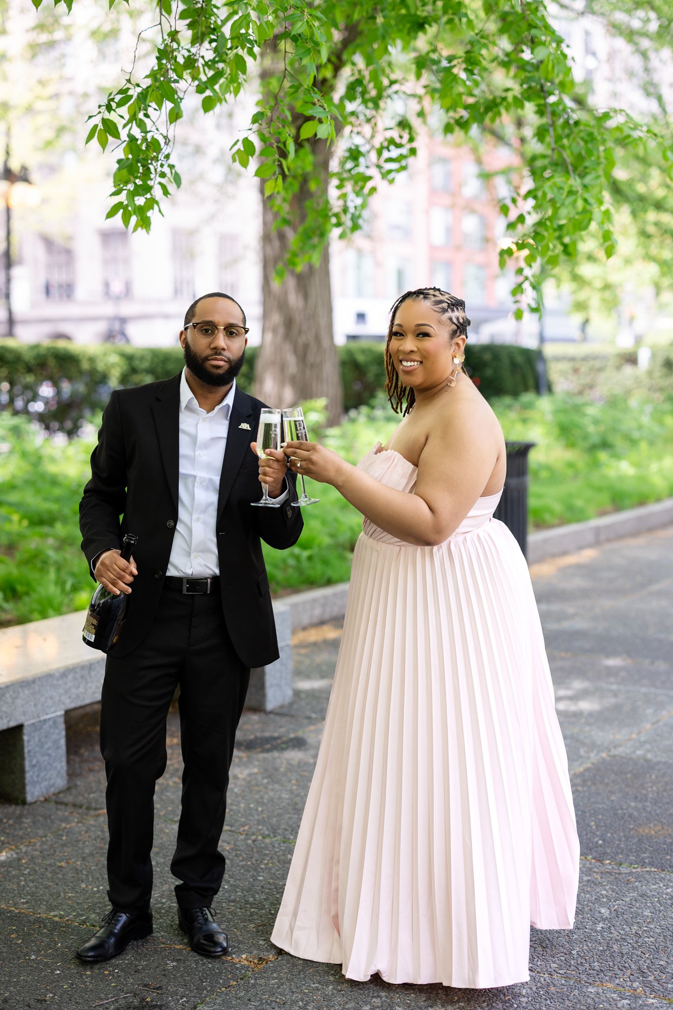 Gabrielle+Maurice's Elegant Engagement @Art Institute Chicago-10.jpg