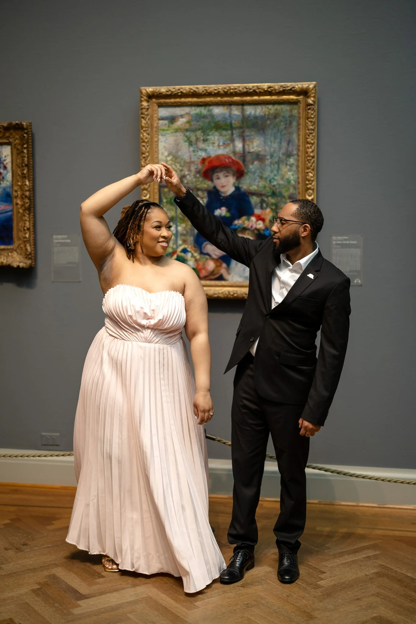 Gabrielle+Maurice's Elegant Engagement @Art Institute Chicago-98.jpg