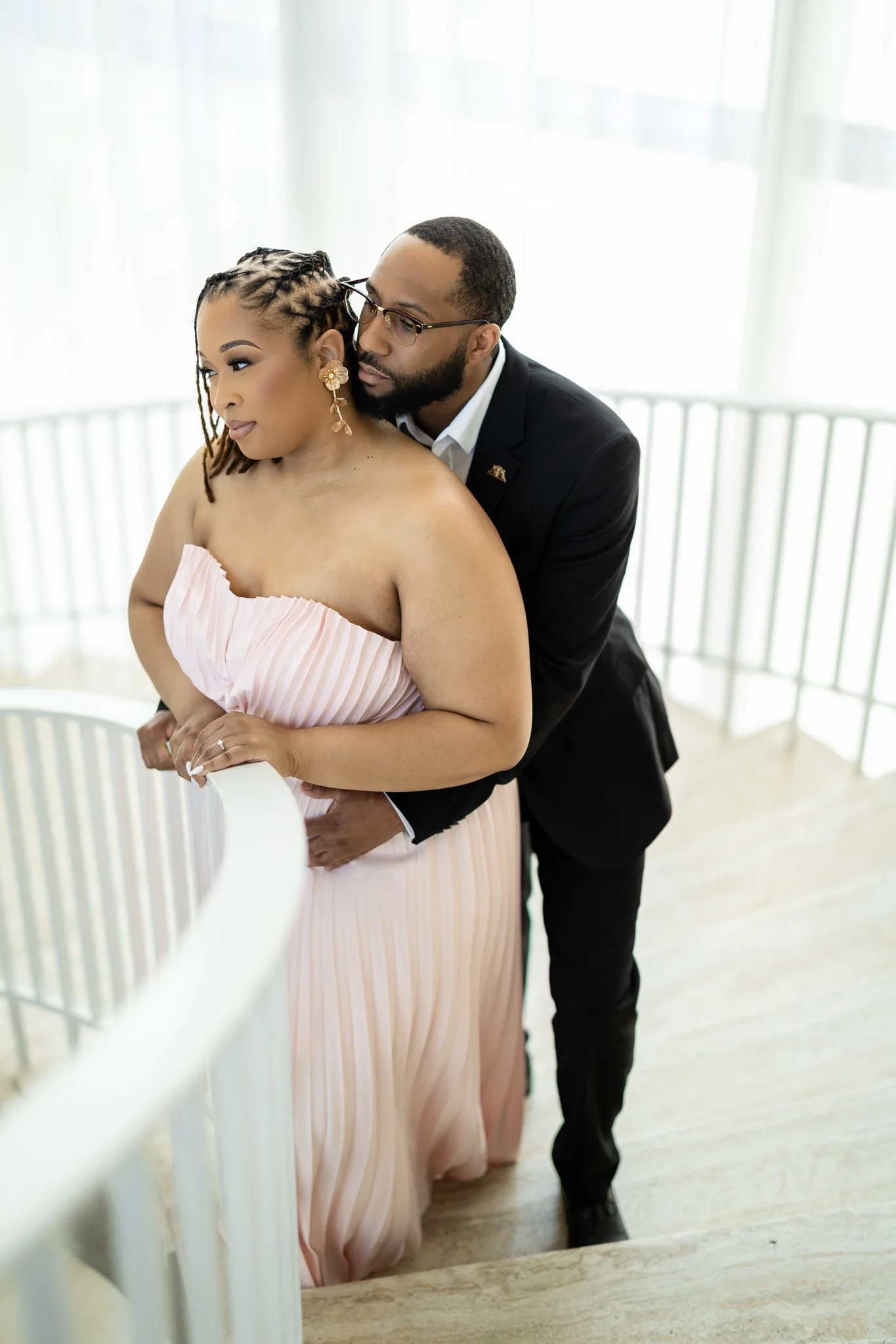 Gabrielle+Maurice's Elegant Engagement @Art Institute Chicago-58.jpg