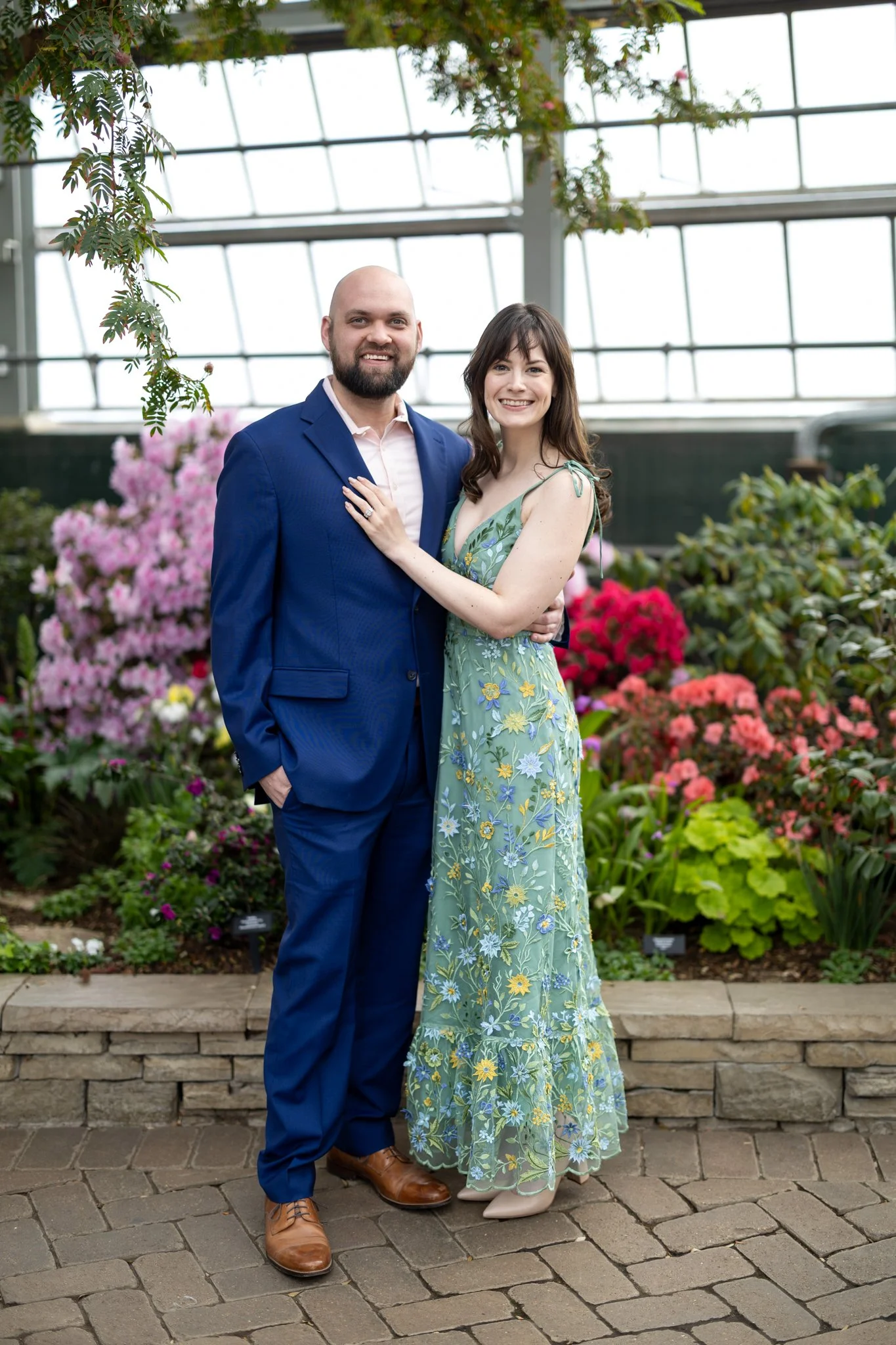 Colleen & Ben's Engagement Session @Garflield Park Conservatory-1.jpg