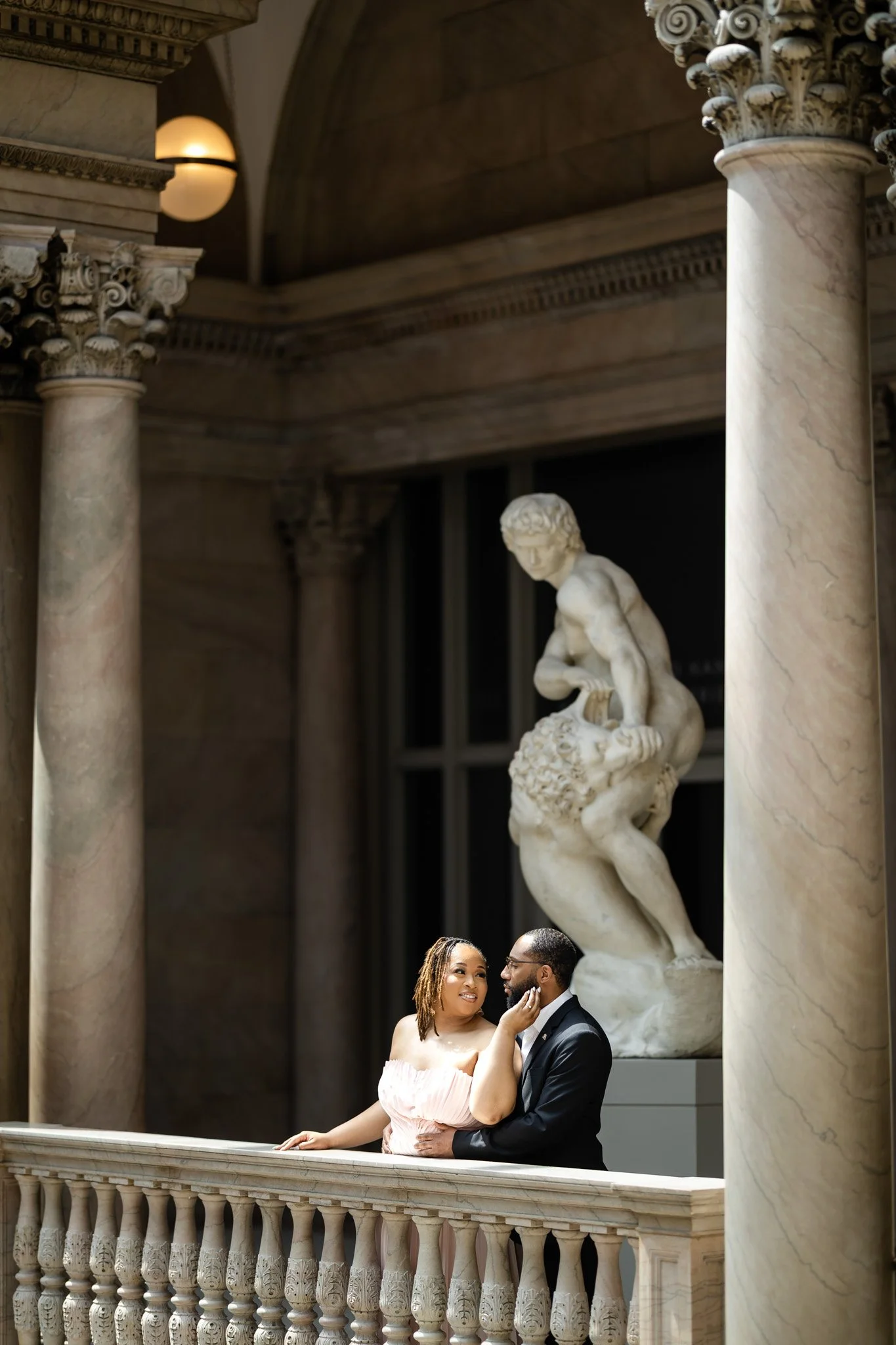 Gabrielle+Maurice's Elegant Engagement @Art Institute Chicago-108.jpg