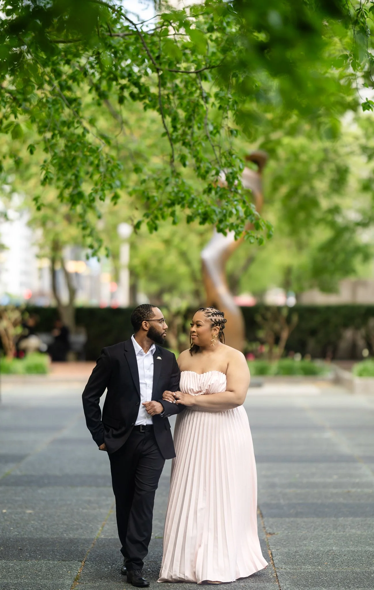 Gabrielle+Maurice's Elegant Engagement @Art Institute Chicago-49.jpg