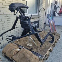 Alien leaving the Clinic!_2025_Goleen Fright nite