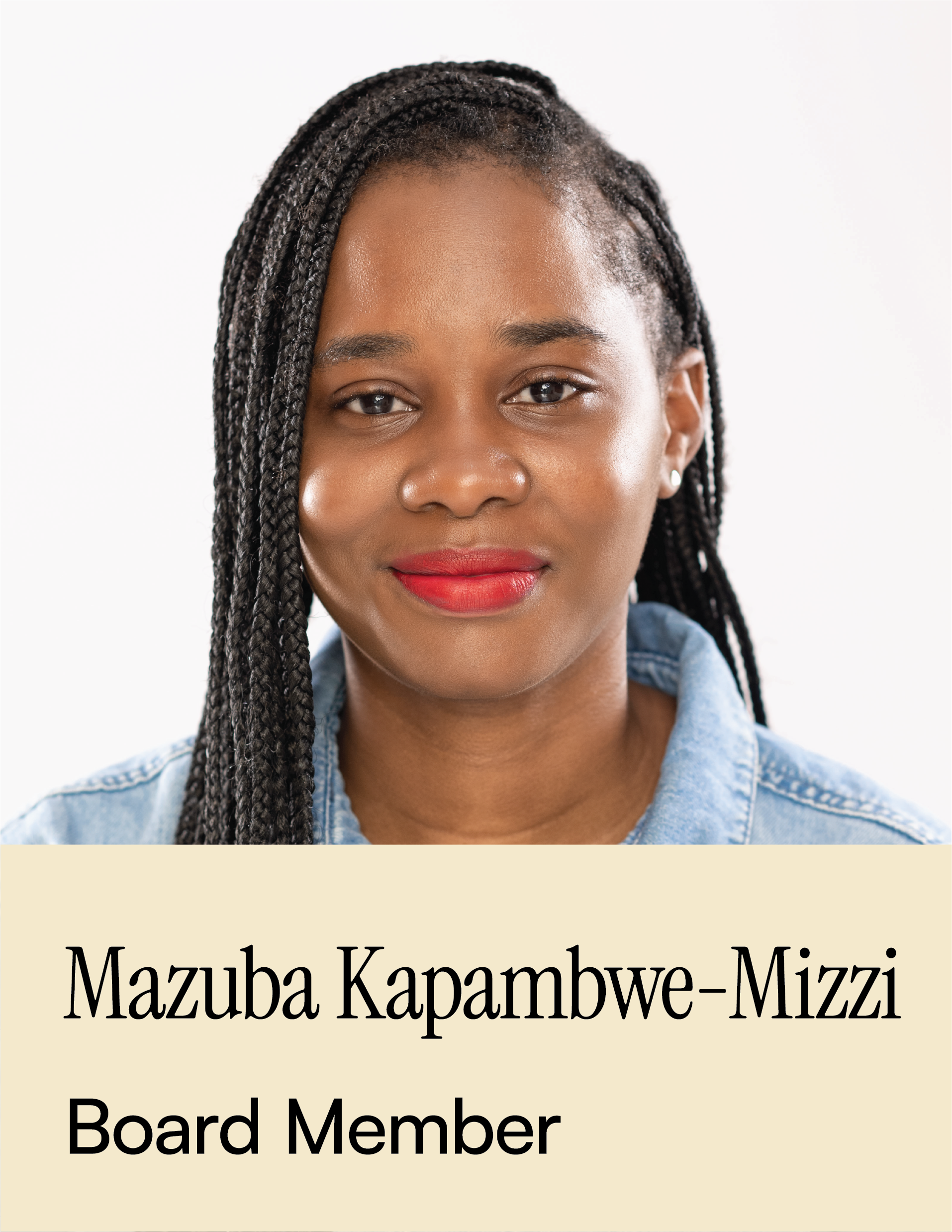 Photo of Mazuba Kapambwe-Mizzi - Board Member