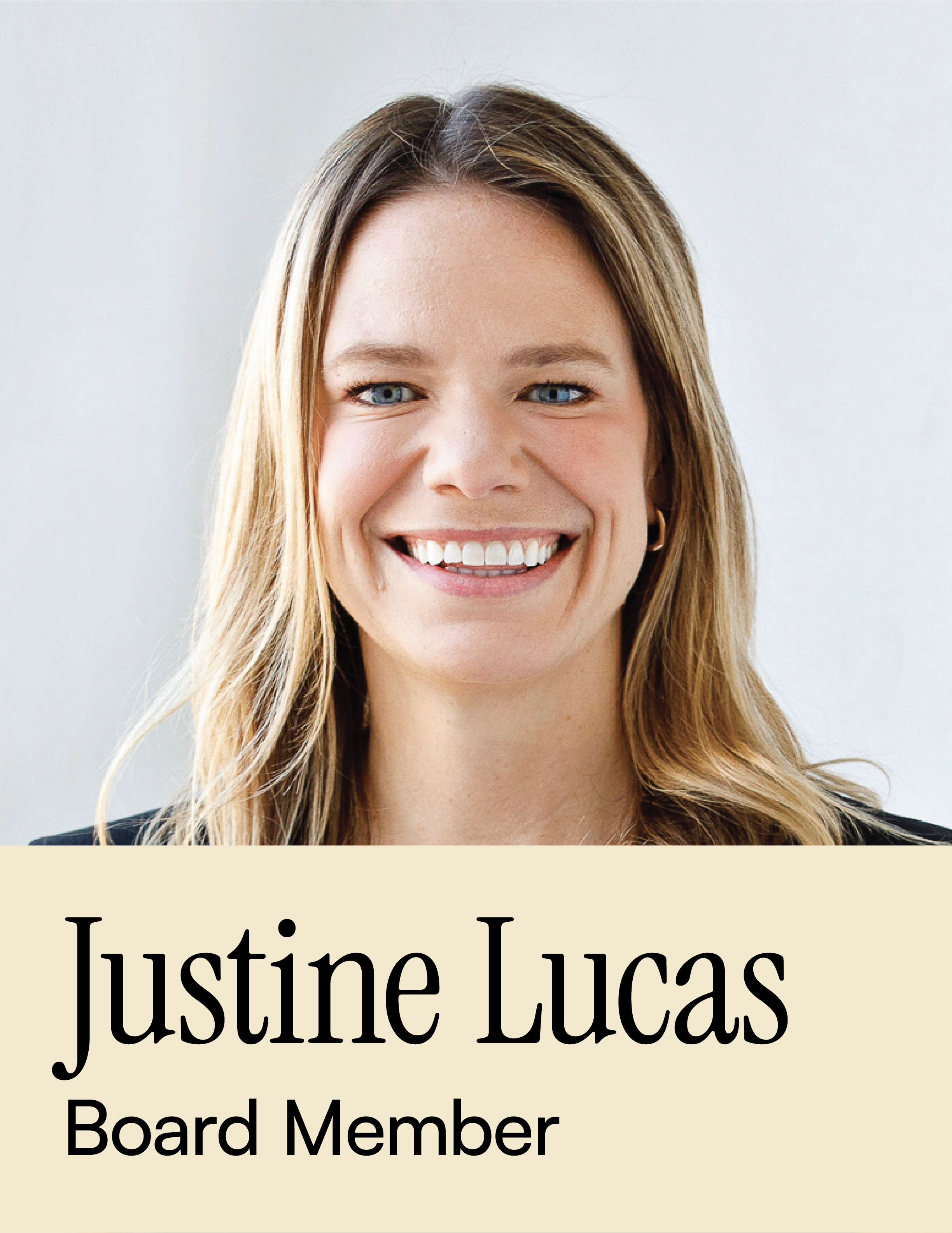 Photo of Justine Lucas - Board Member