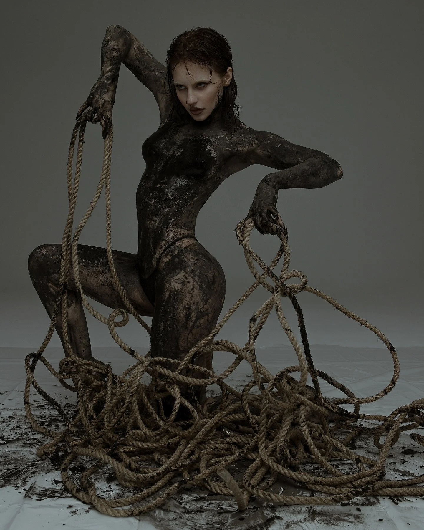 Darkly Spotlight 🎯#darkly

𝔤𝔯𝔦𝔪𝔢 

prod &amp; ph @alicepepel_ph 
assistant &amp; backstage @bulanovavioletta

#darklyartmag #darkbeauty #darkfantasy #gothicfantasy