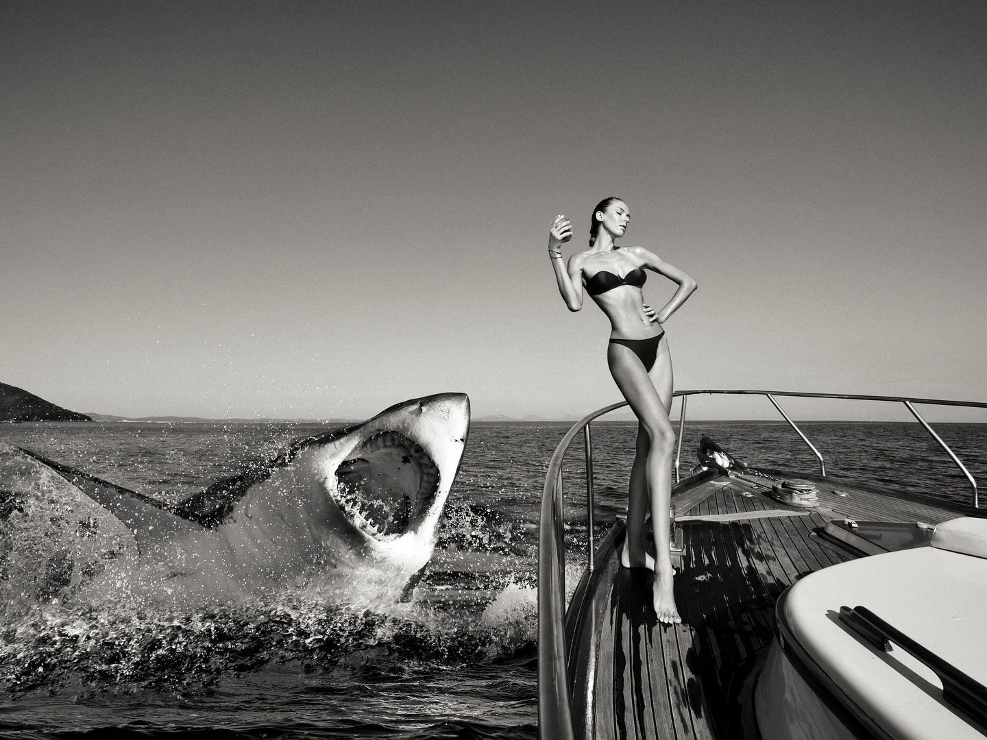 Darkly Spotlight 🎯#darkly

from @vassilispitoulisphotography

Live with style 

At any moment 

One day of that summer I had a vision !!

I wanted to shoot a photo on a boat, with a shark in the background. 

I never use AI to create surreal images 