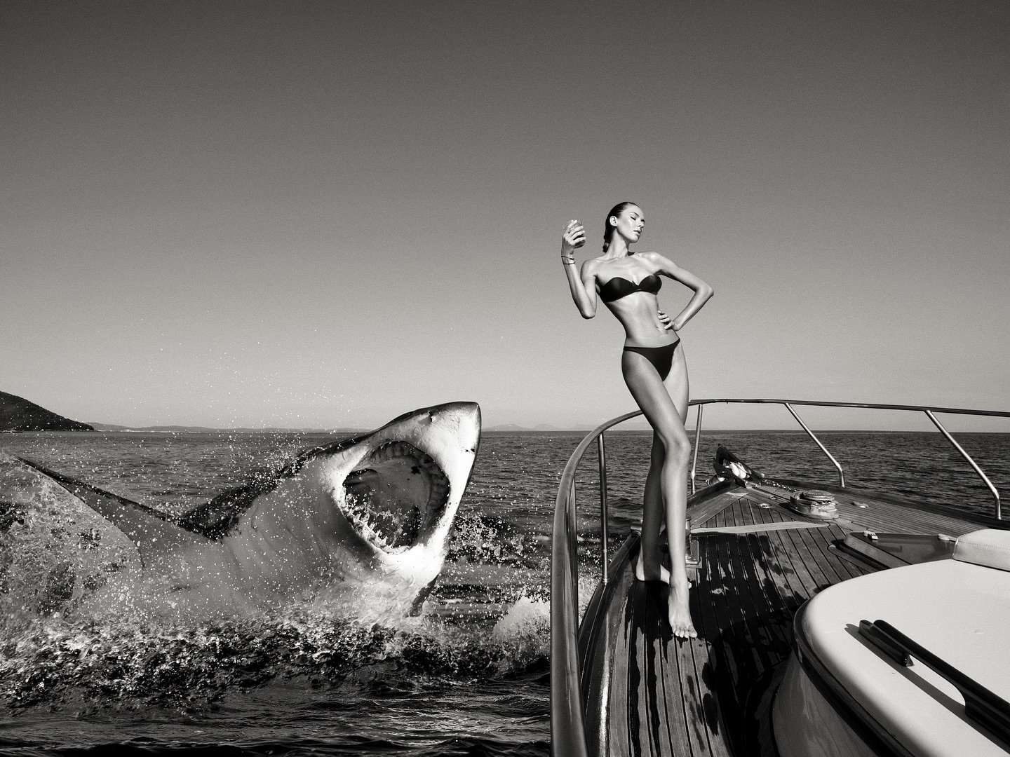 Darkly Spotlight 🎯#darkly

from @vassilispitoulisphotography

Live with style 

At any moment 

One day of that summer I had a vision !!

I wanted to shoot a photo on a boat, with a shark in the background. 

I never use AI to create surreal images 